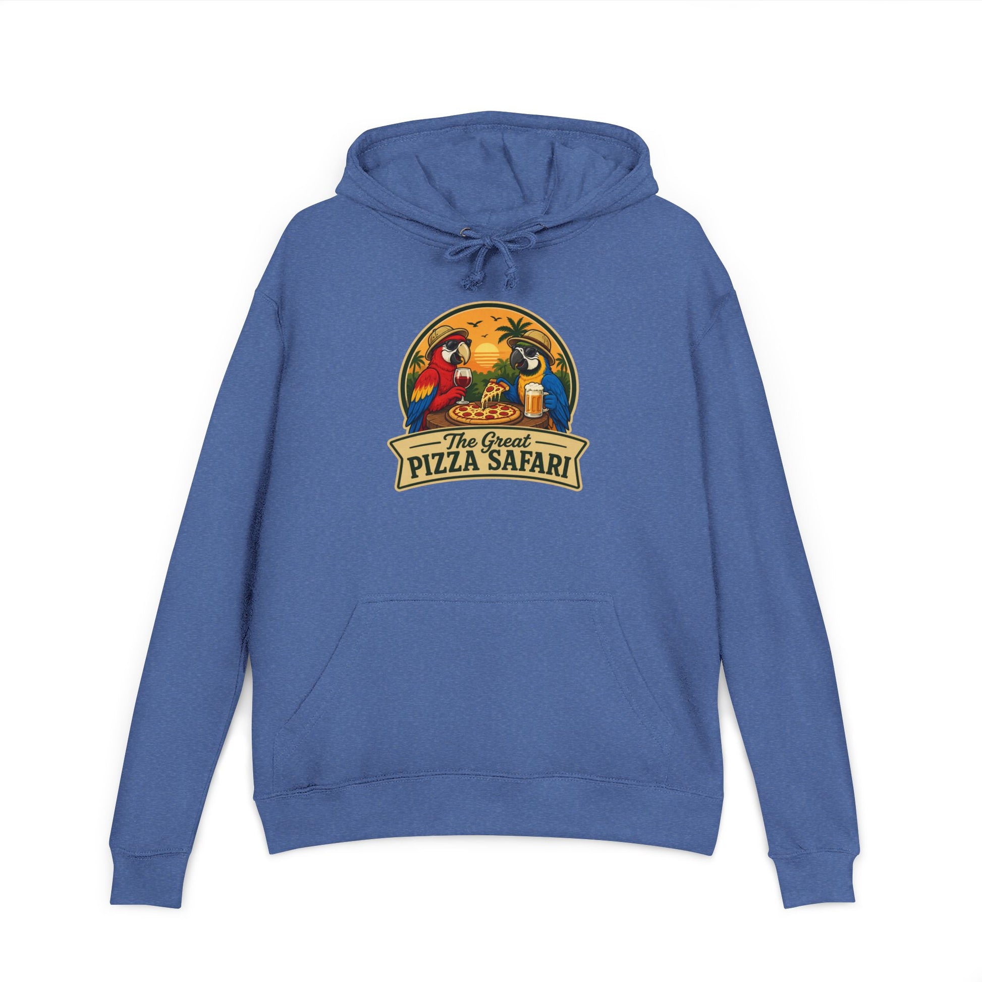 Pizza Safari Hoodie — The Great Pizza Safari Graphic Pullover