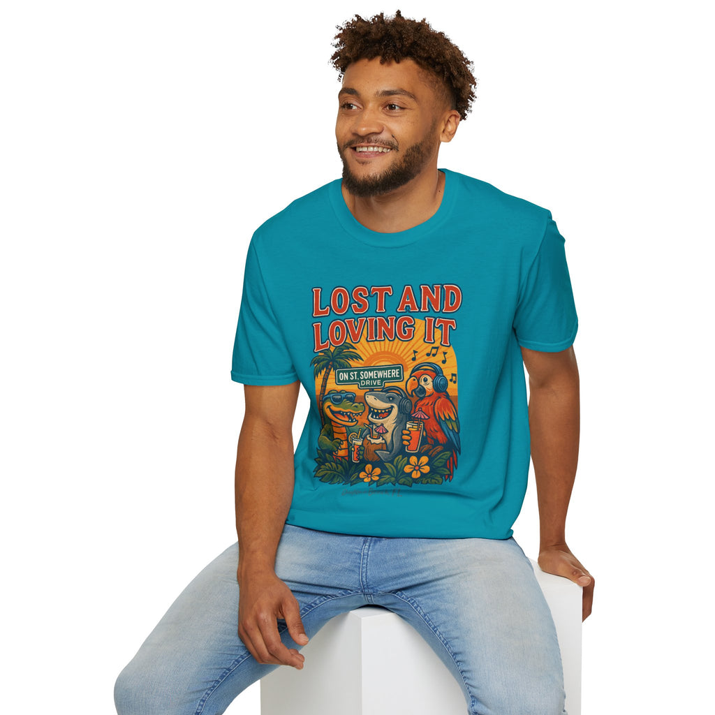 St Somewhere st Ring spun cotton T-Shirt — '