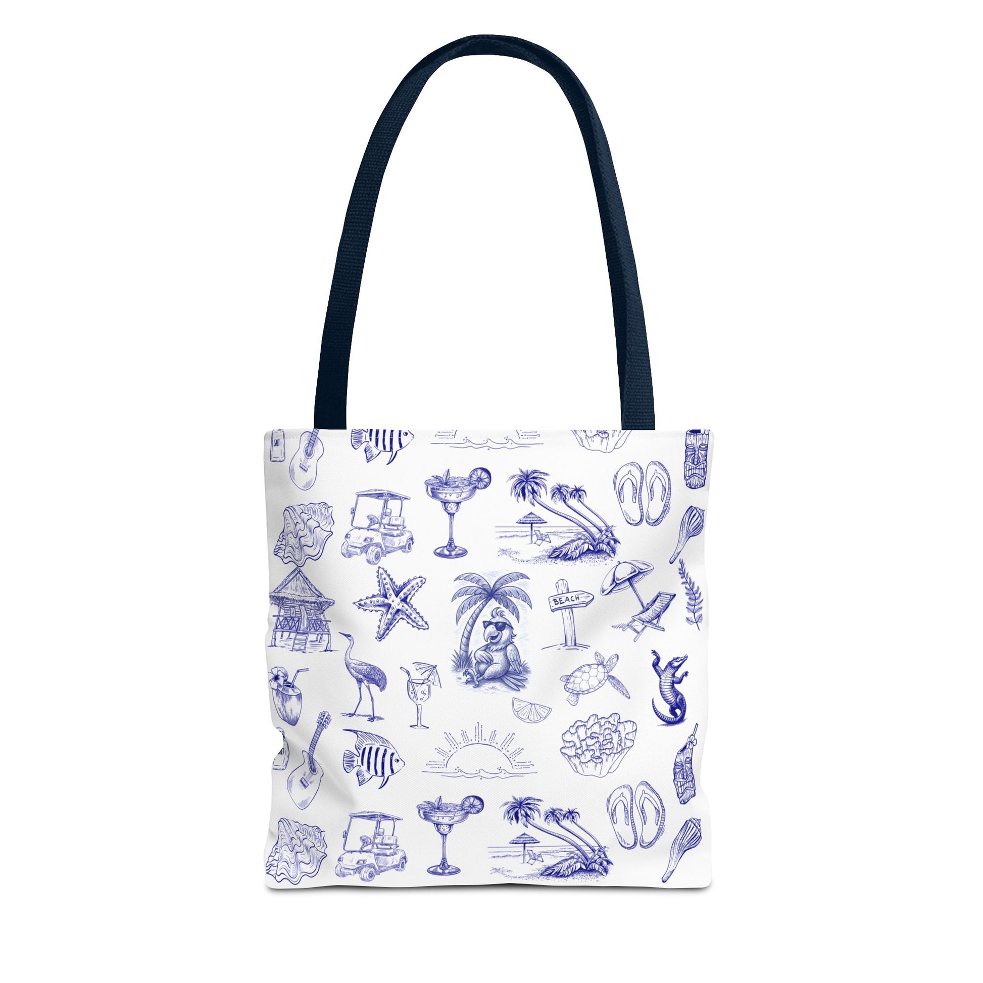 Beach-Themed Tote Bag, Vacation Essentials