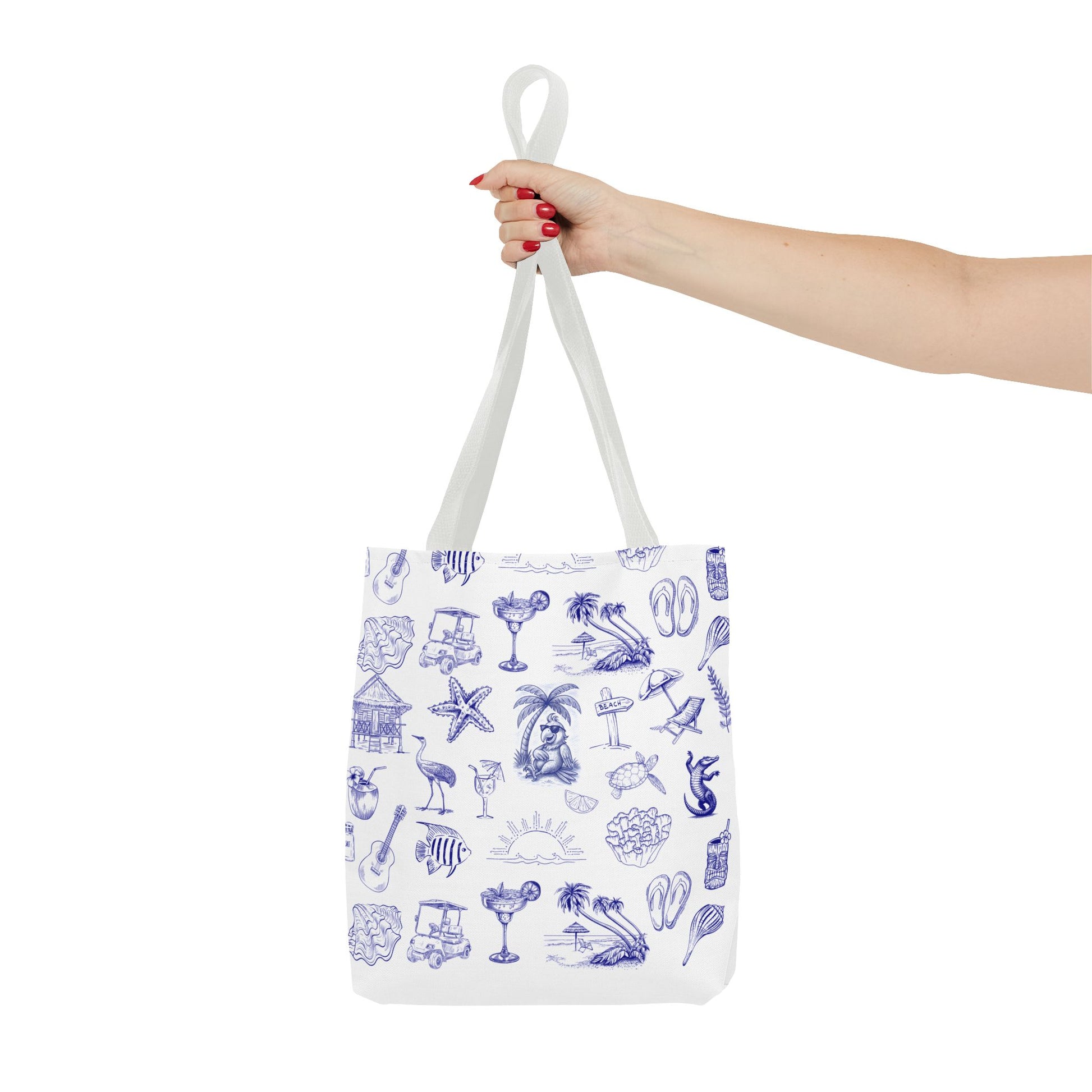 Beach-Themed Tote Bag, Vacation Essentials