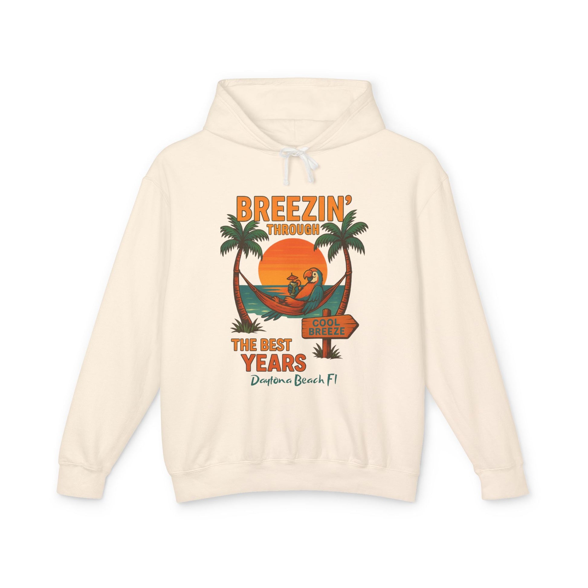 Cool Breeze dr  Lightweight Comfort Colors Hoodie - Jimmy Buffet Style