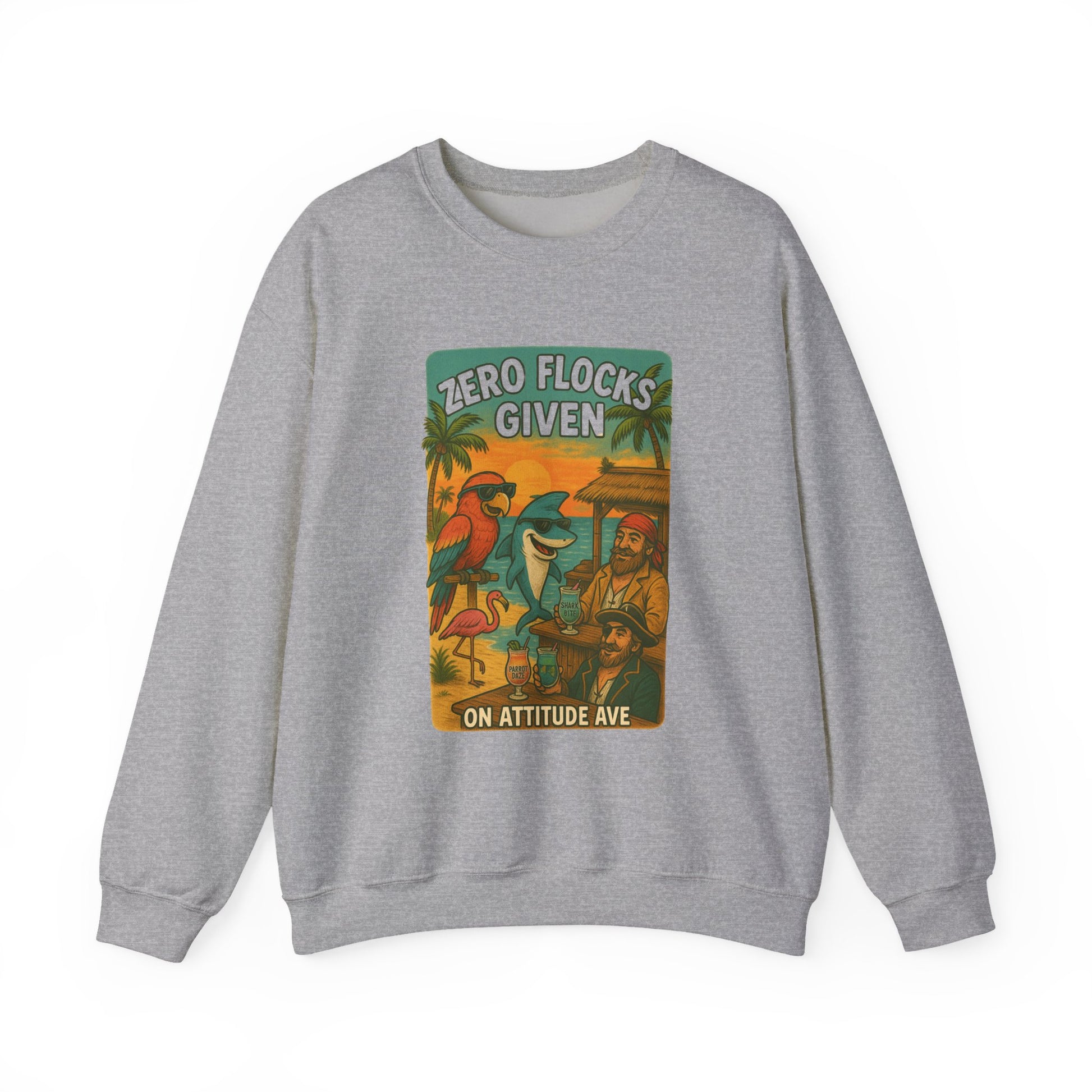 Attitude dr Crewneck Sweatshirt - Jimmy Buffet Style