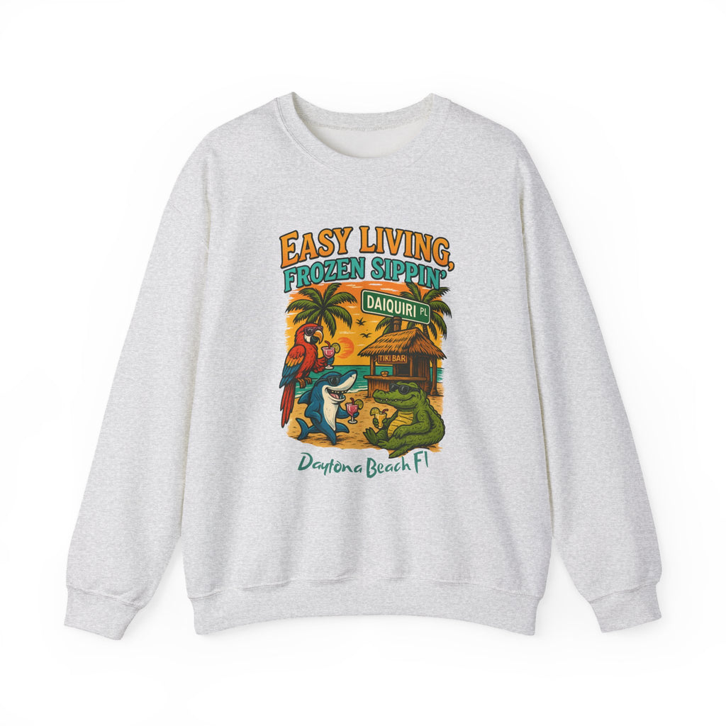 Daquiri Place  Crewneck Sweatshirt - Jimmy Buffet Style
