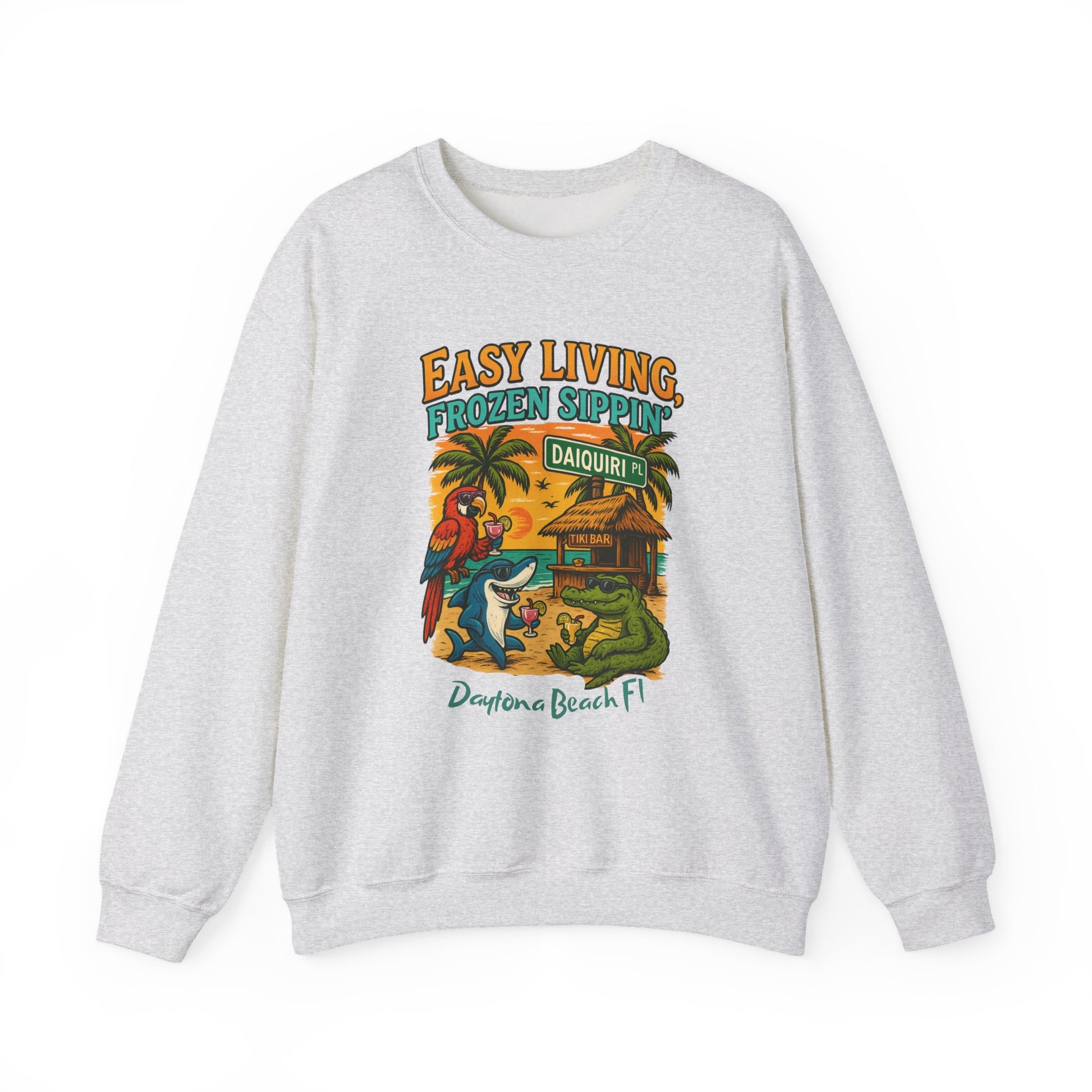 Daquiri Place  Crewneck Sweatshirt - Jimmy Buffet Style