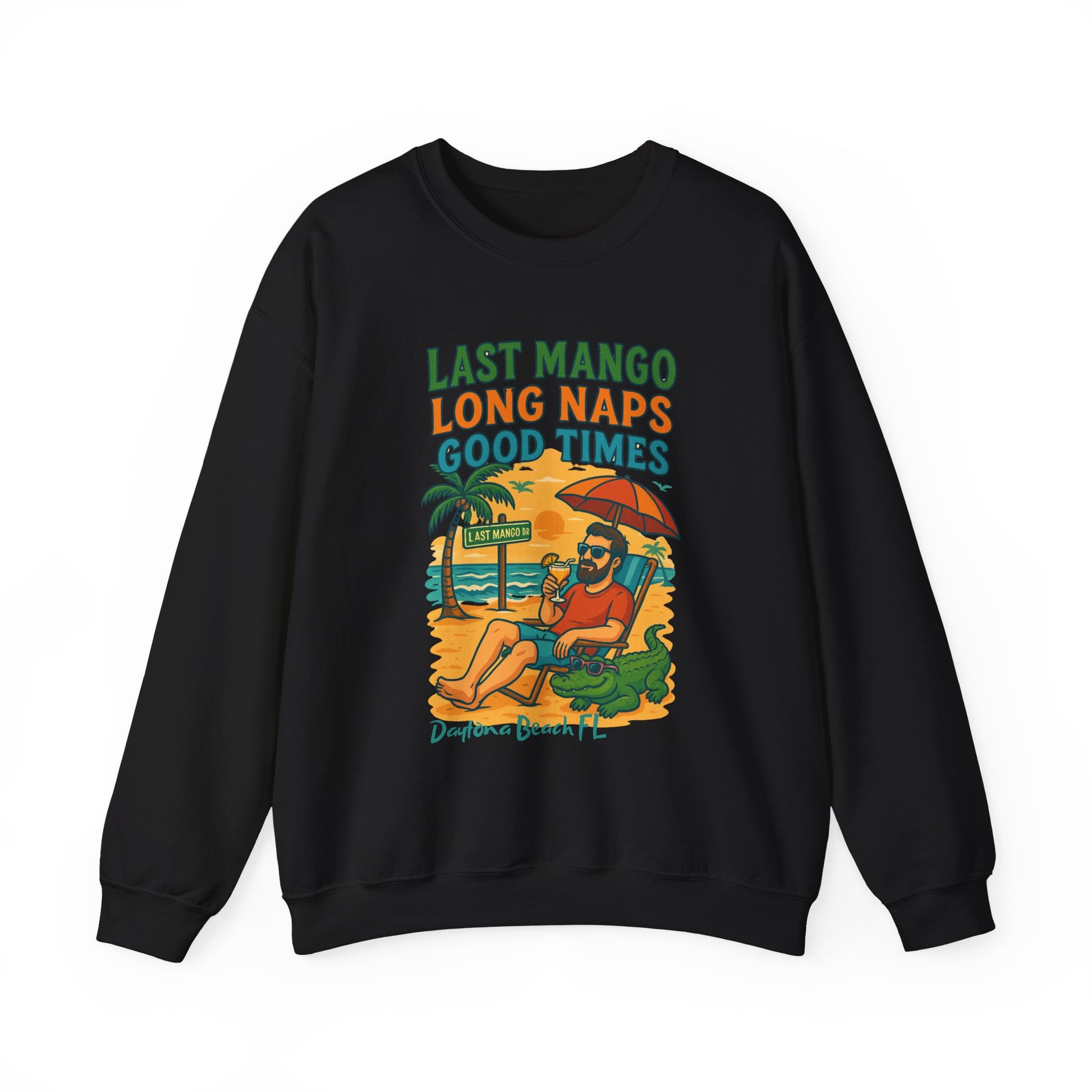 Last Mango Crewneck Sweatshirt - Jimmy Buffet Style