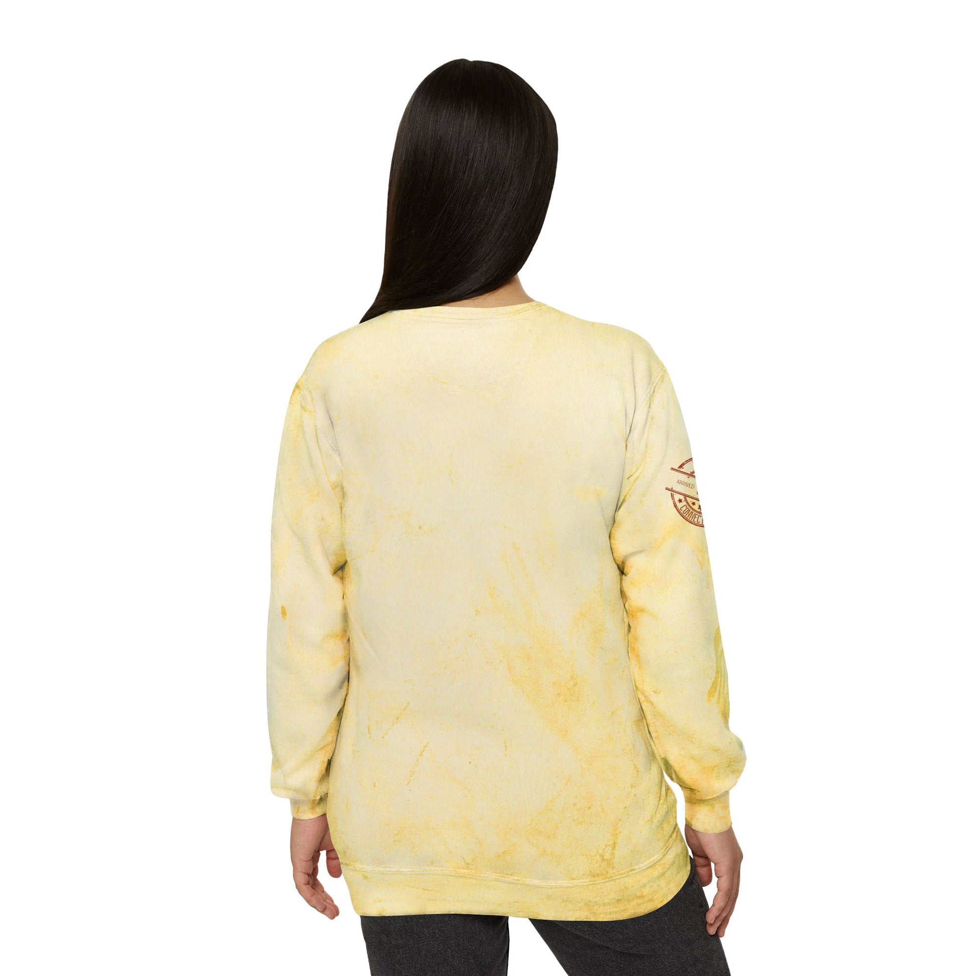 Tie-Dye Crewneck Sweatshirt — the Great Pizza Safari