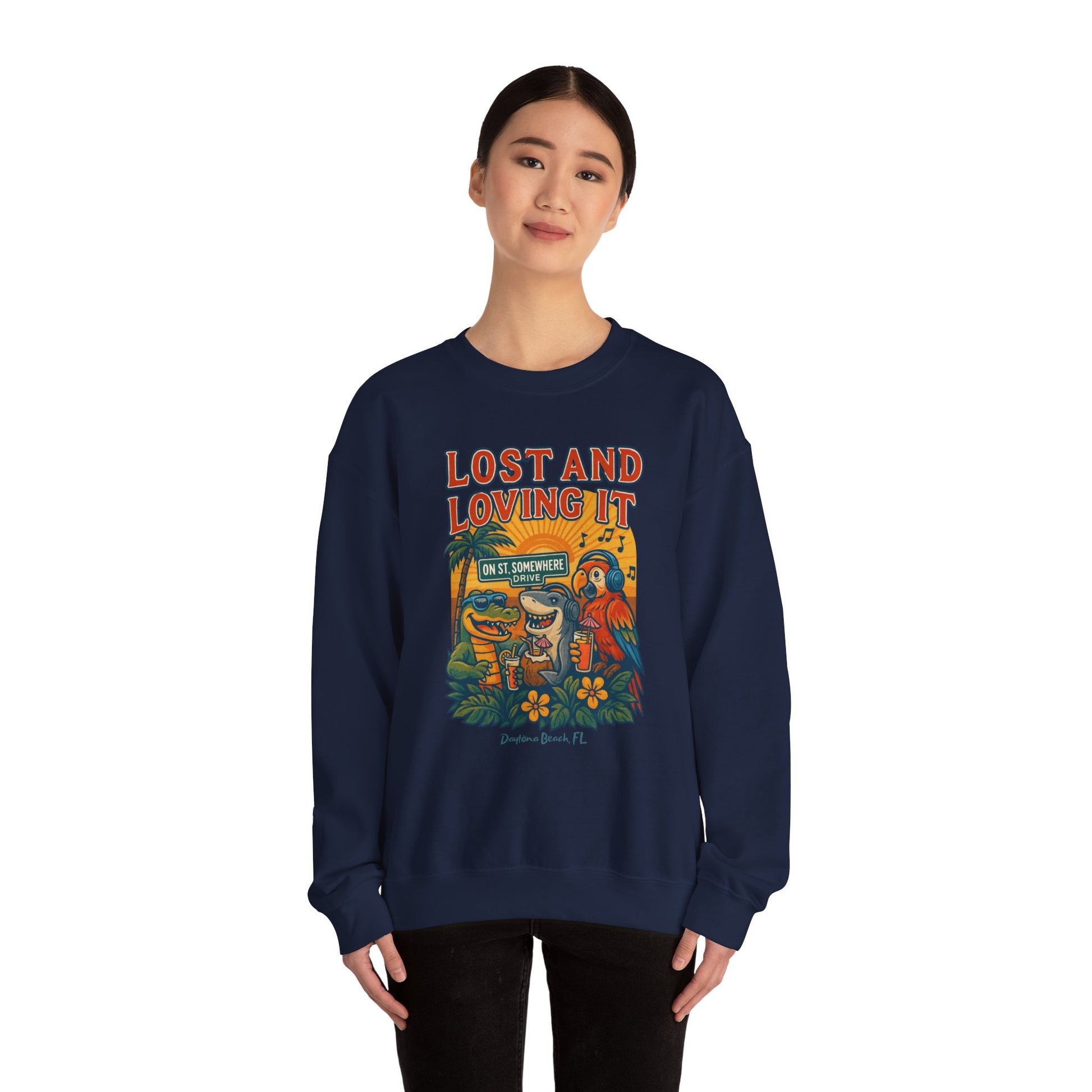 St Somewhere st  Crewneck Sweatshirt -