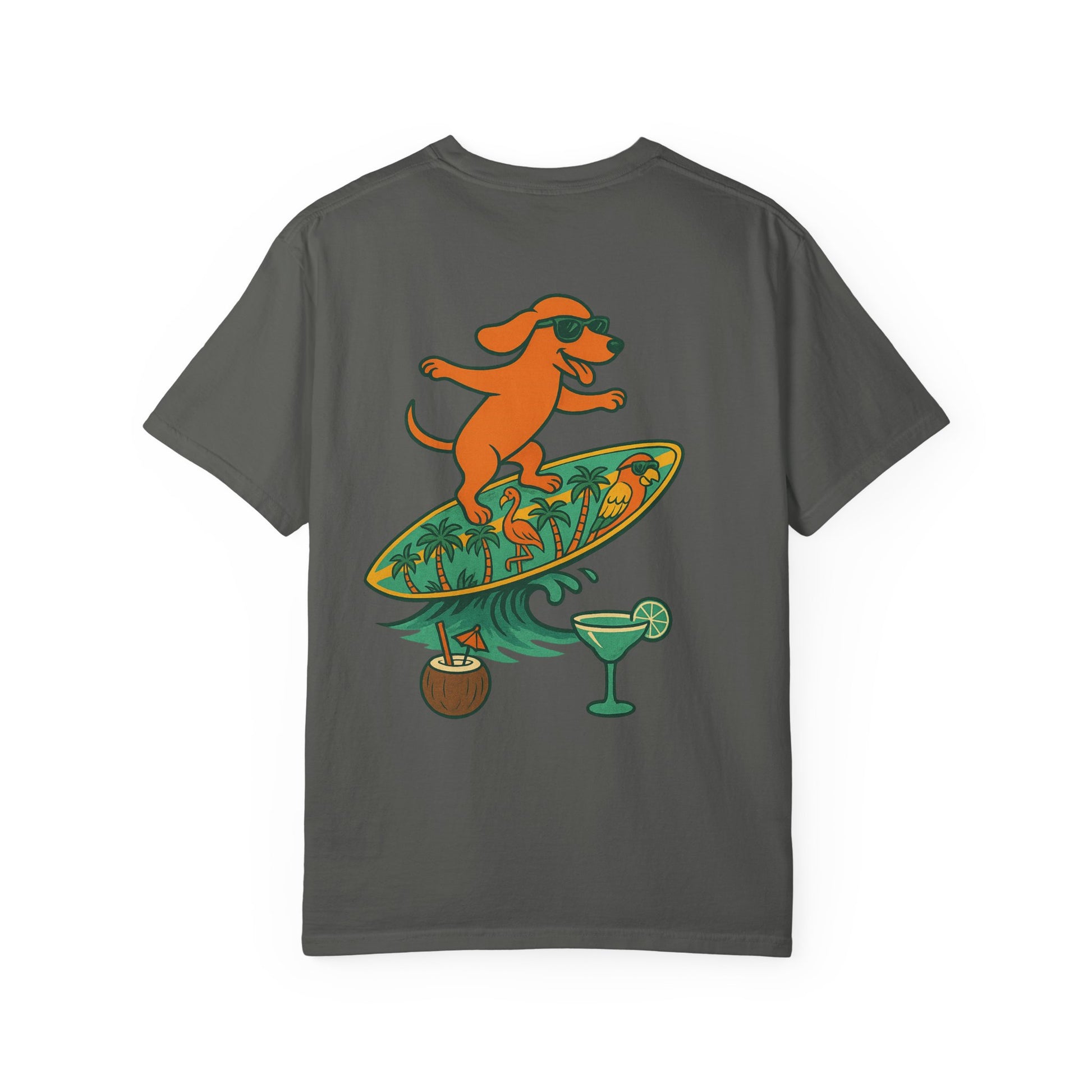 Dachshund Surfing  dog T-Shirt