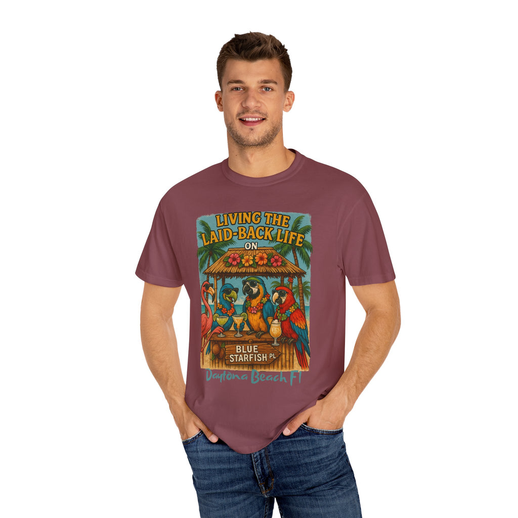 Blue Starfish Pl  T shirt  Comfort colors 1717