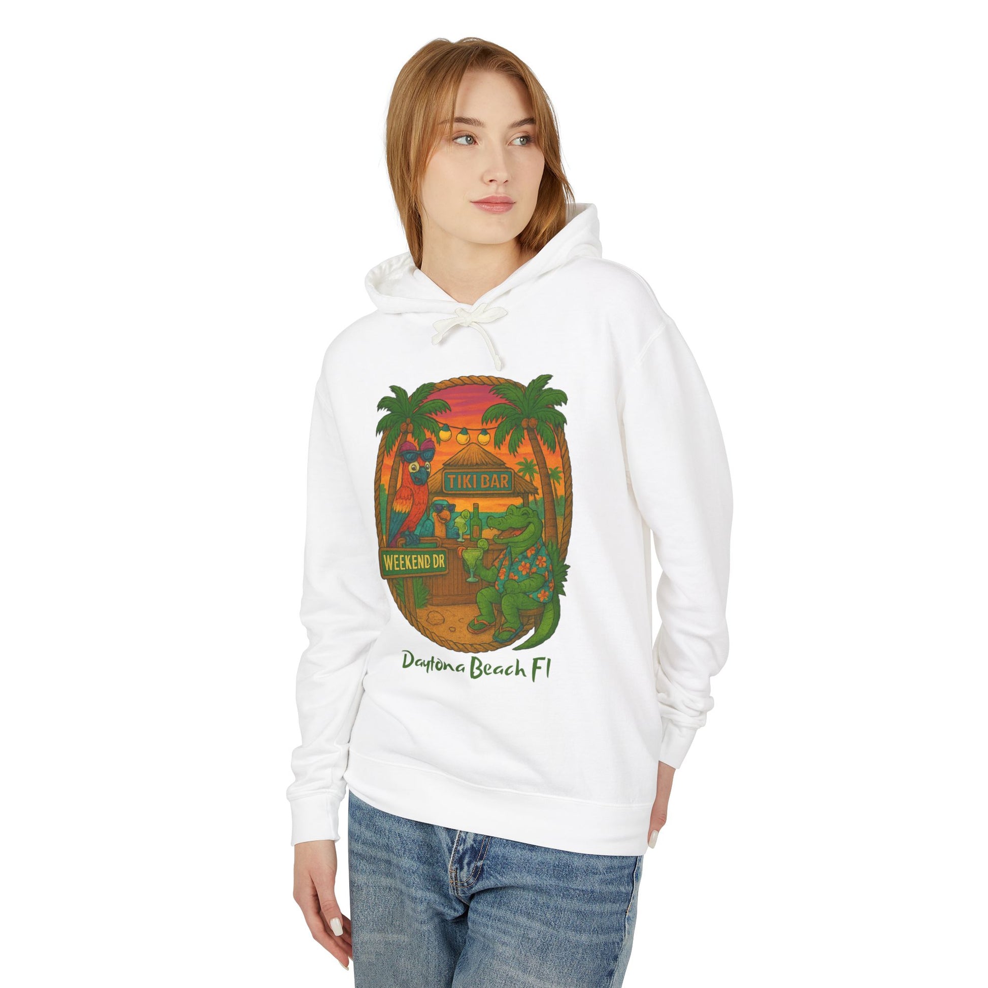 Weekend Dr   Lightweight Comfort Colors Hoodie - Jimmy Buffet Style