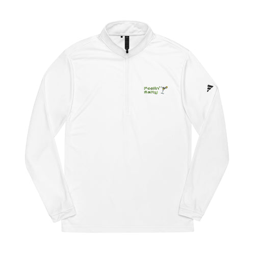 Adidas® Quarter-Zip Pullover with Custom Embroidery,
