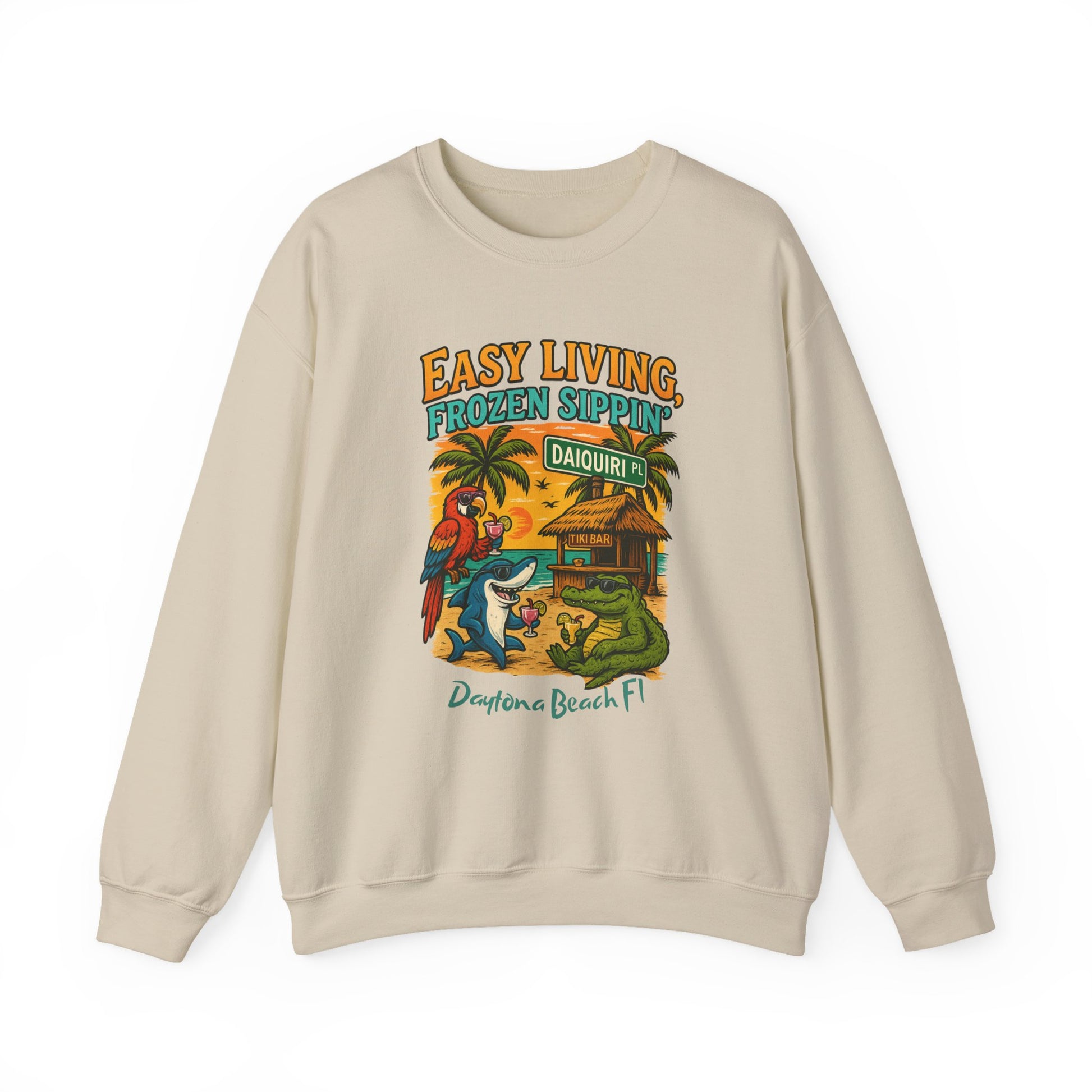 Daquiri Place  Crewneck Sweatshirt - Jimmy Buffet Style