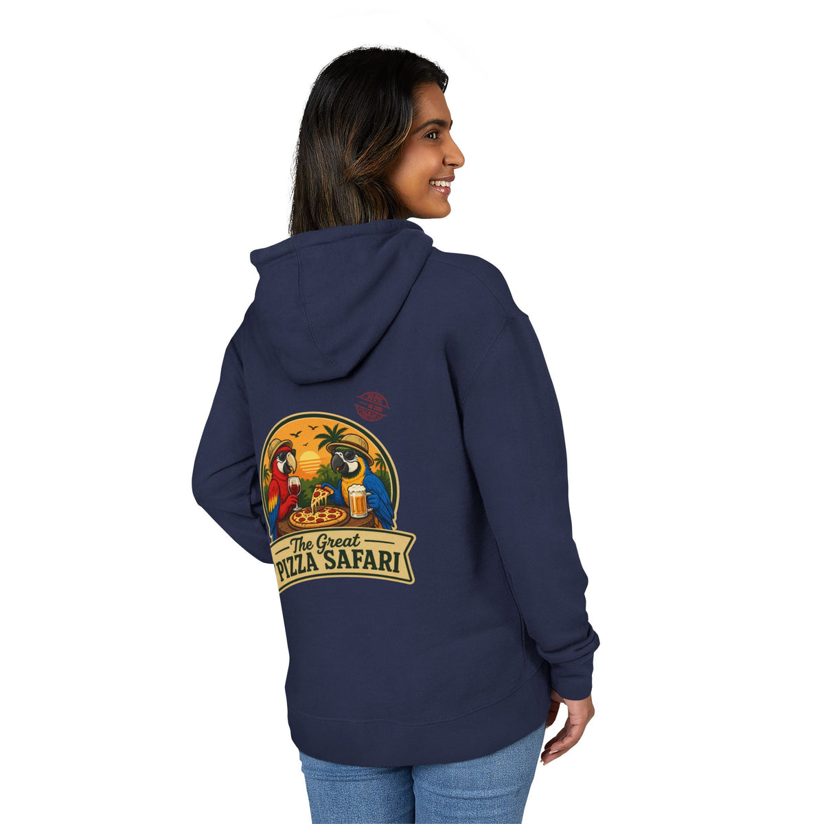 V2 Pizza Safari French Terry Hoodie