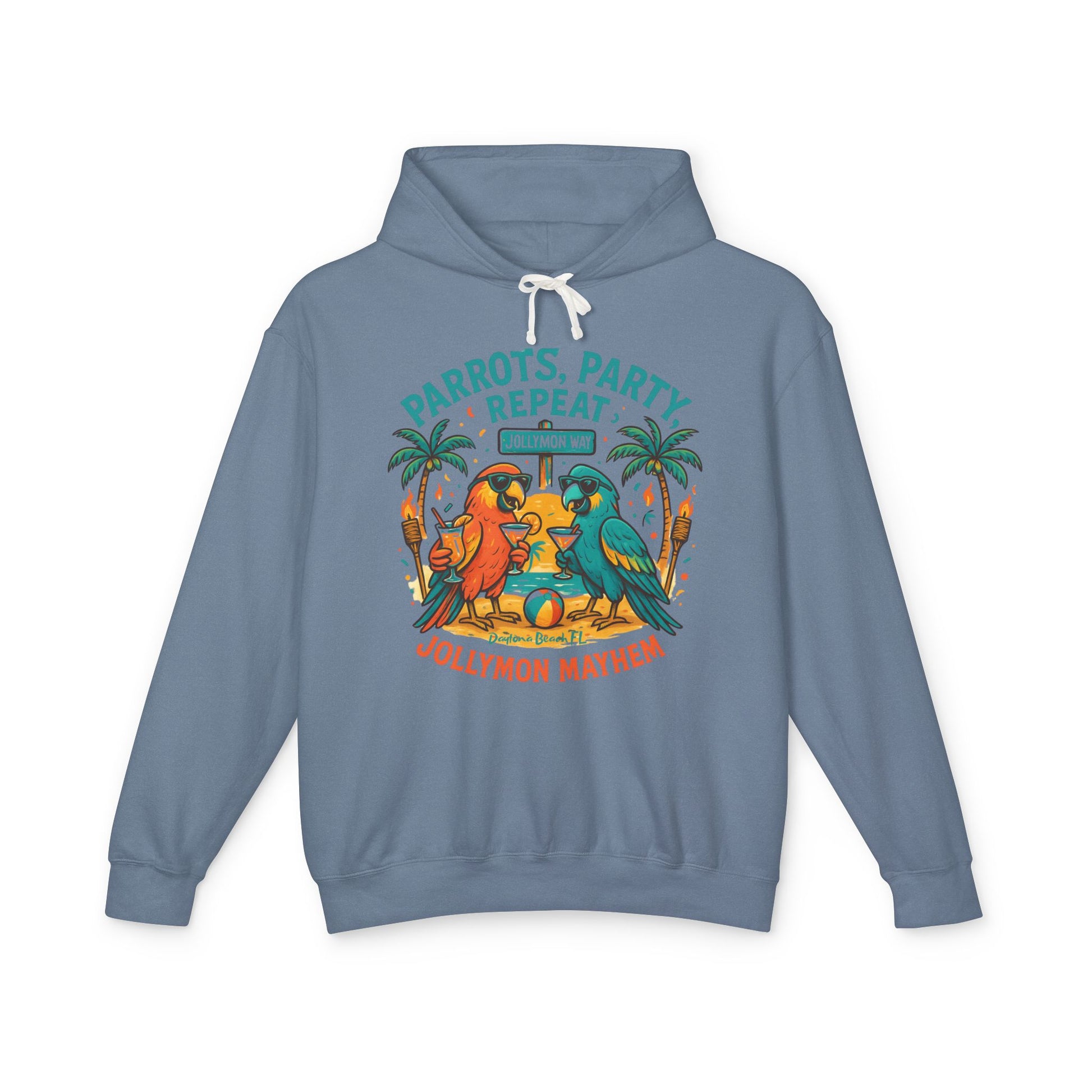Jollymon Way  Lightweight Comfort Colors Hoodie - Jimmy Buffet Style