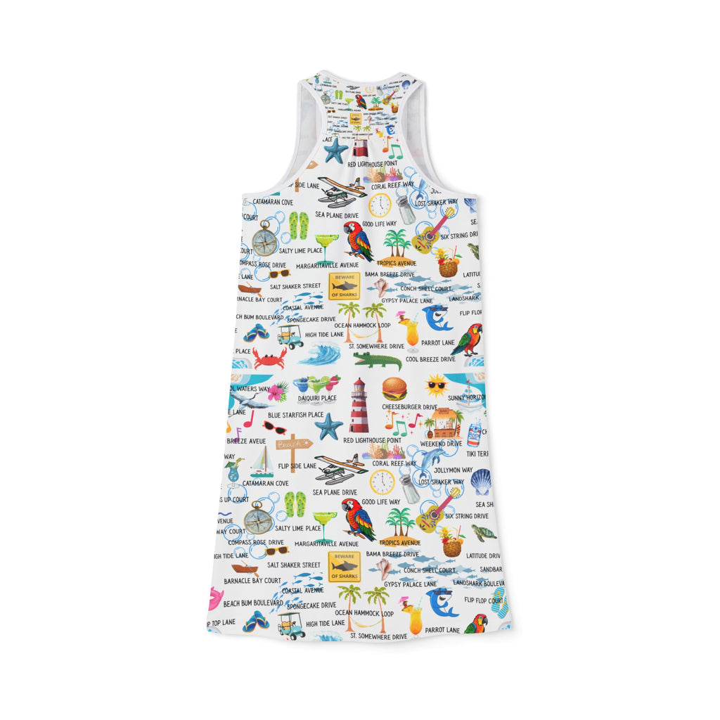 Tropical Vacation Racerback Dress