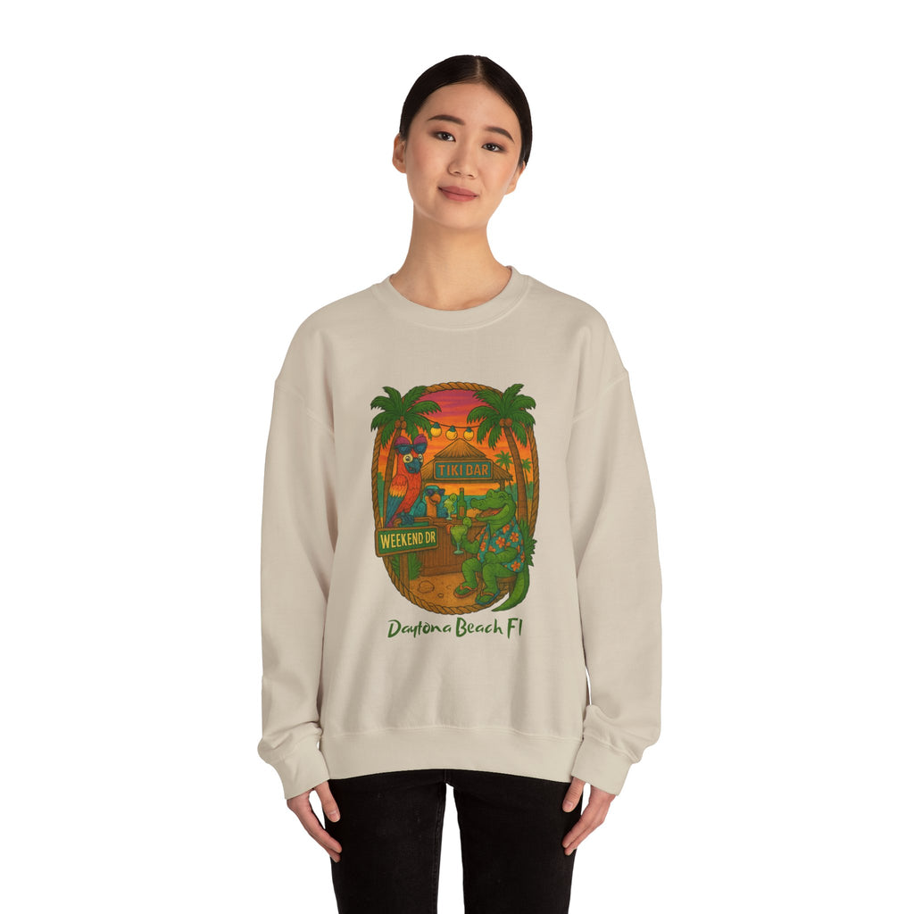 Weekend Dr  Crewneck Sweatshirt - Jimmy Buffet Style
