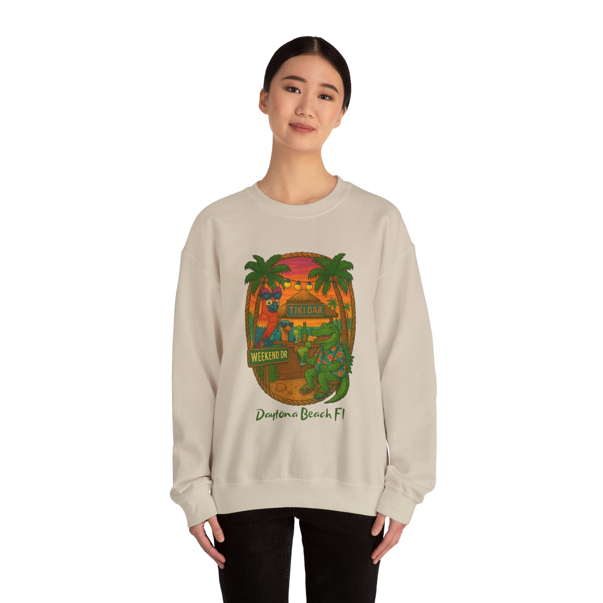Weekend Dr  Crewneck Sweatshirt - Jimmy Buffet Style