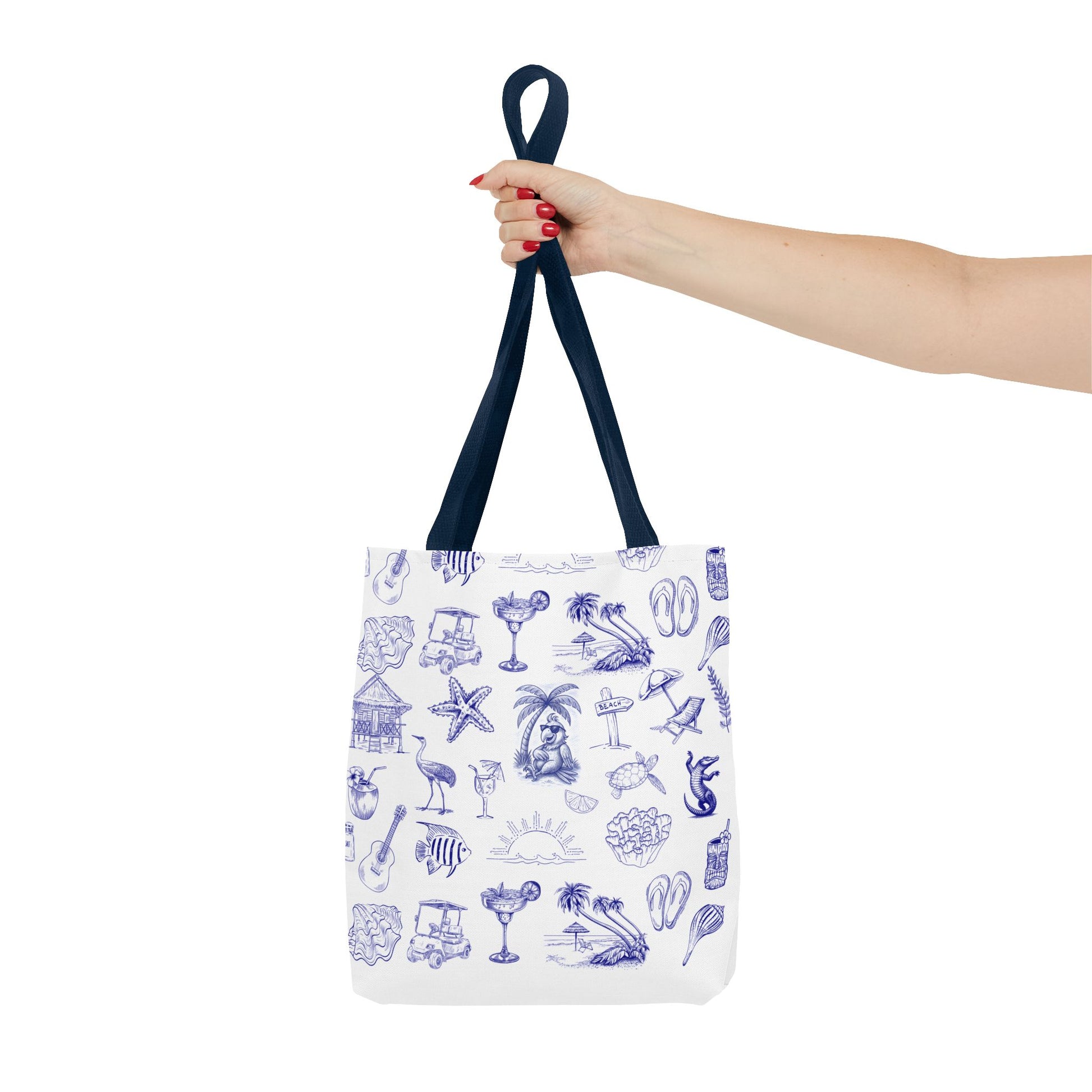 Beach-Themed Tote Bag, Vacation Essentials