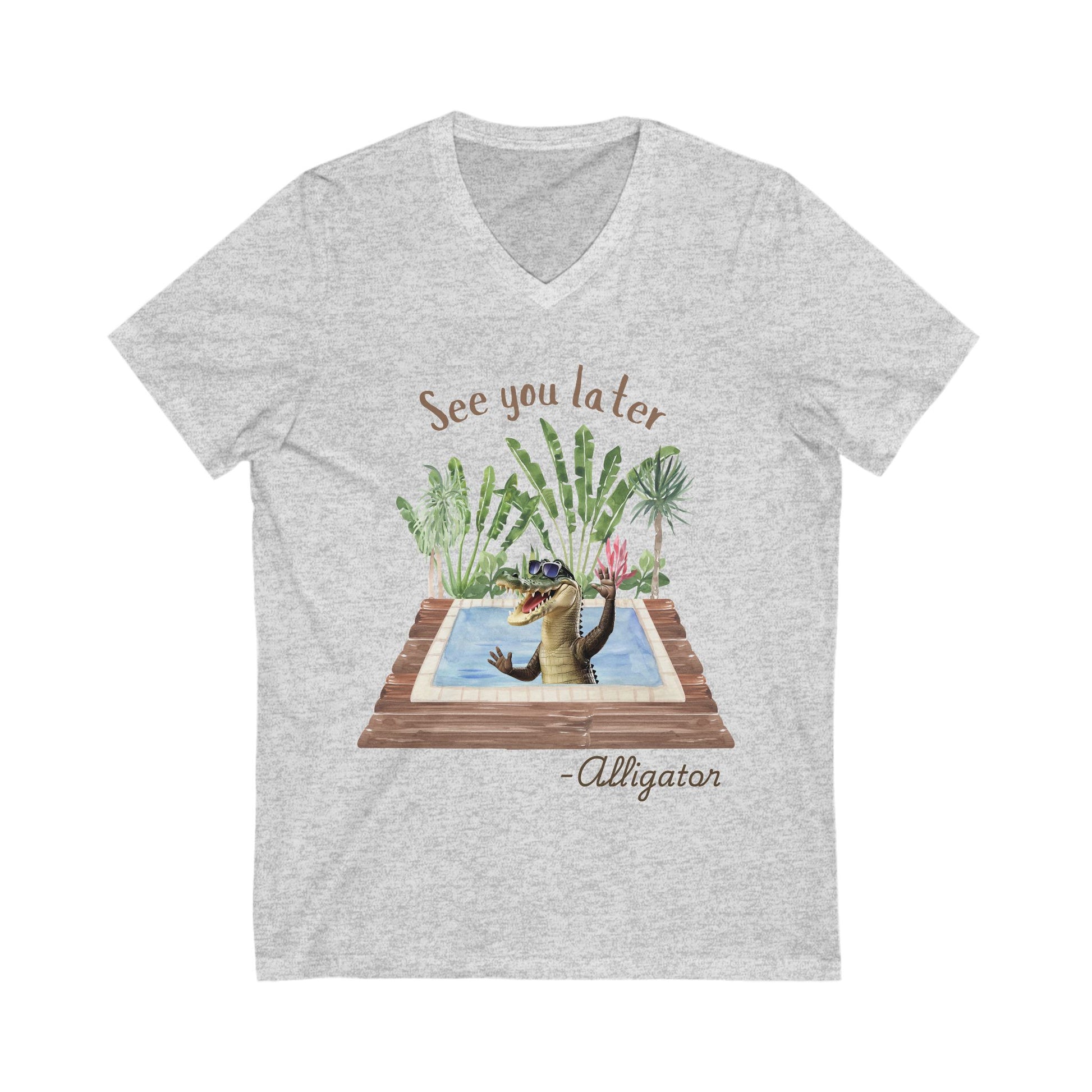 Short Sleeve V-Neck Tee