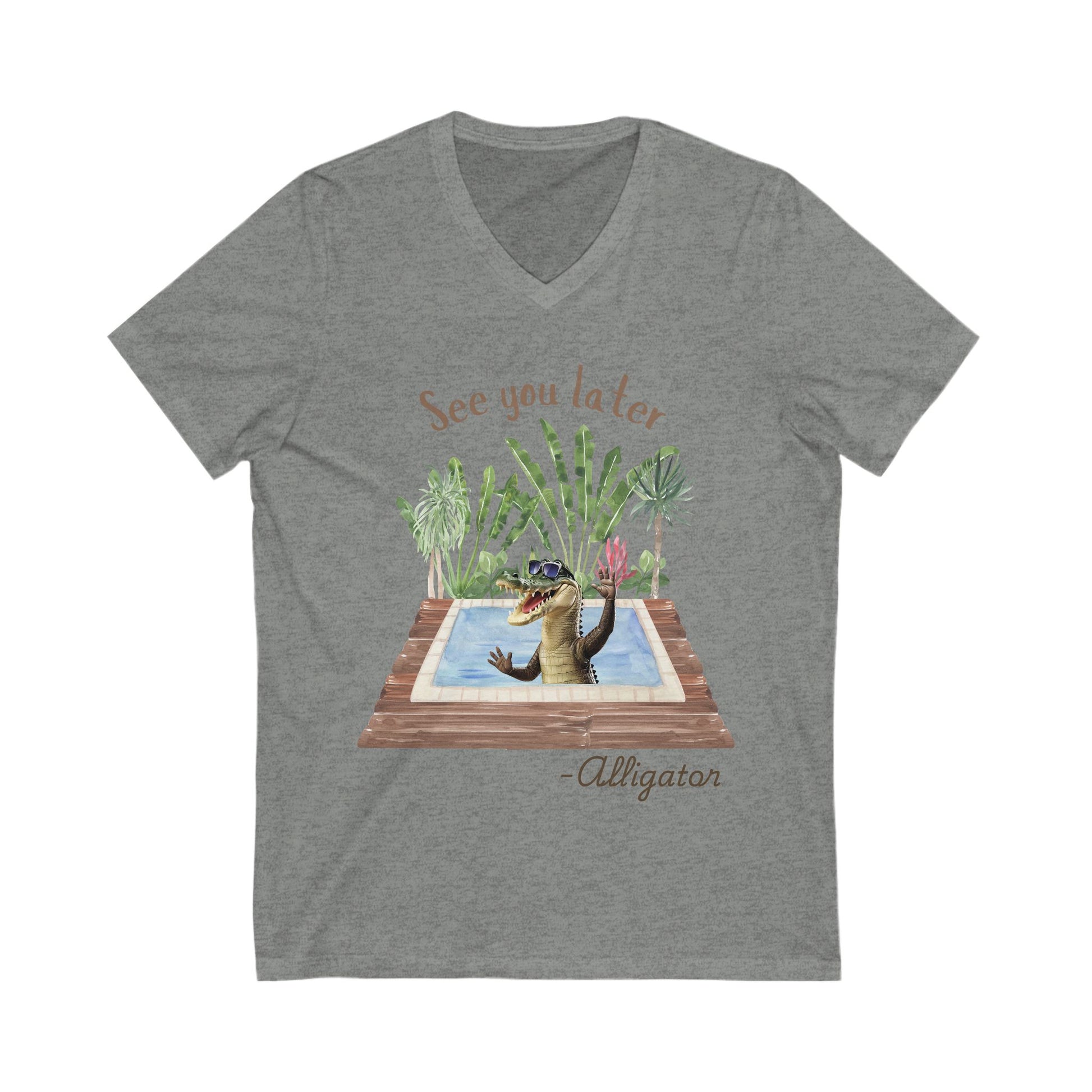 Short Sleeve V-Neck Tee