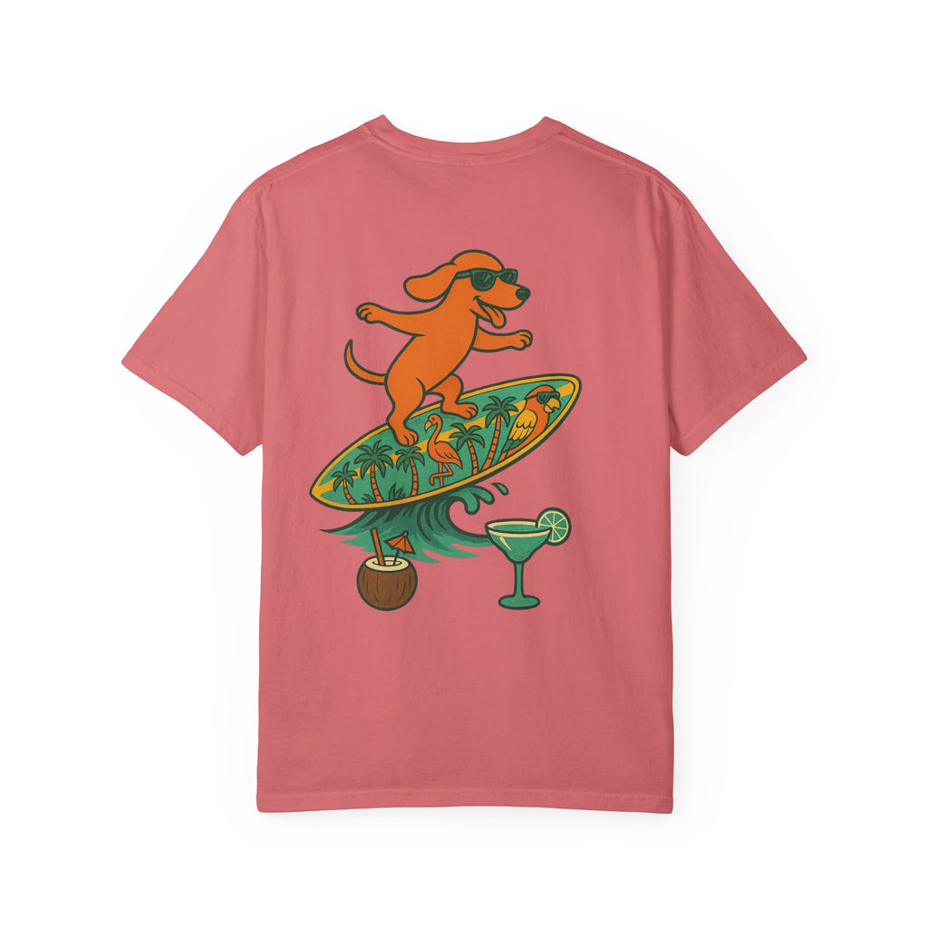 Dachshund Surfing  dog T-Shirt