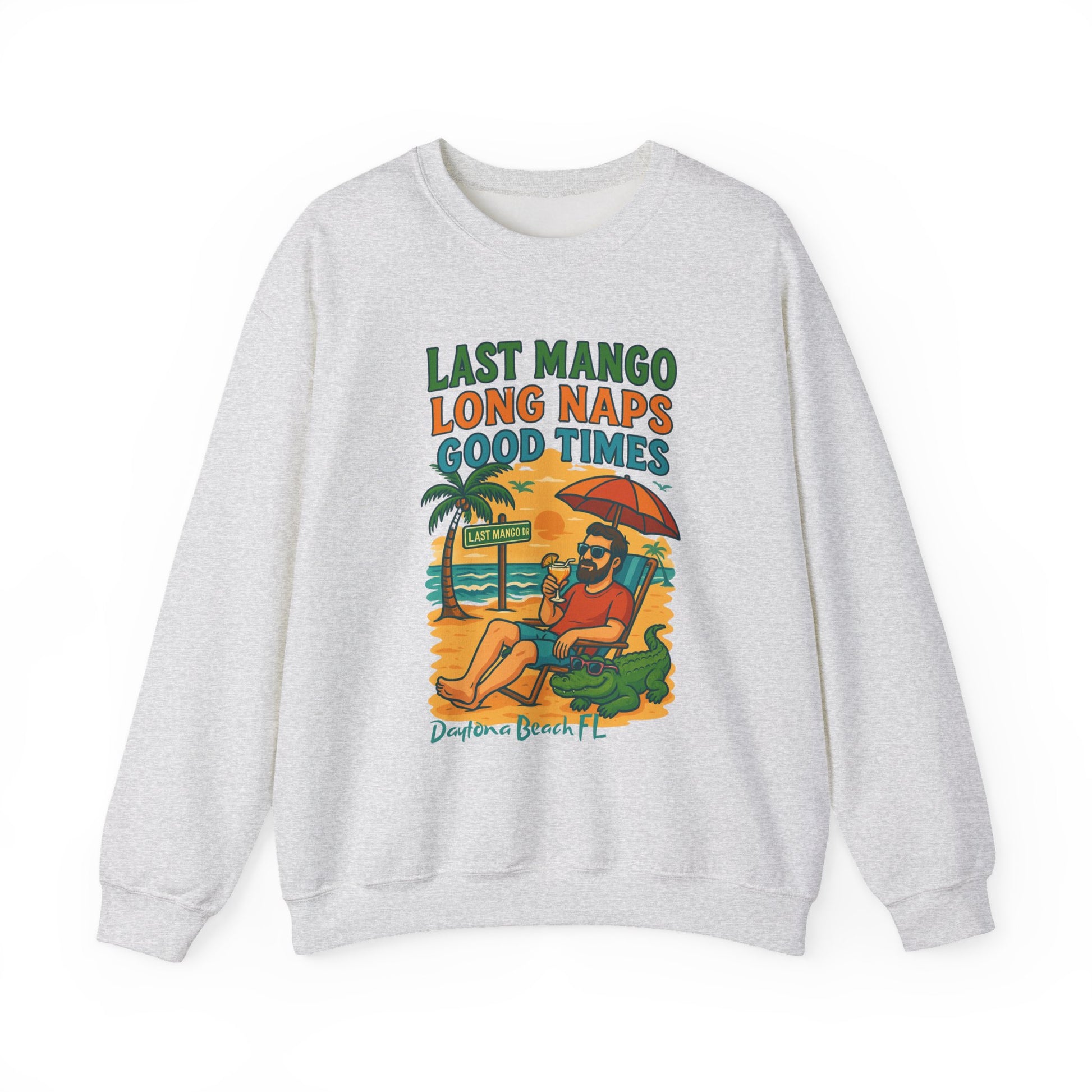 Last Mango Crewneck Sweatshirt - Jimmy Buffet Style
