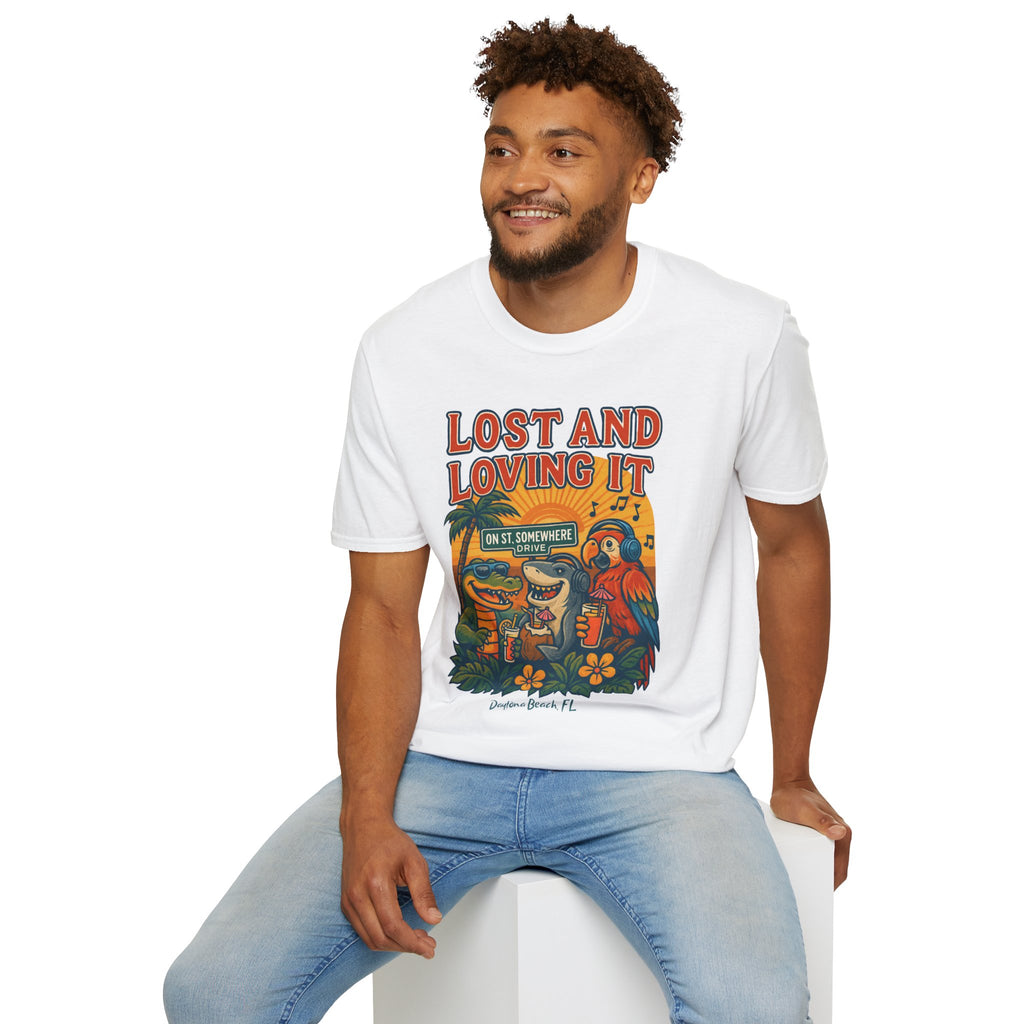 St Somewhere st Ring spun cotton T-Shirt — '