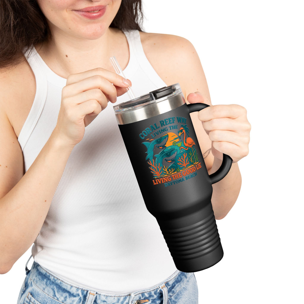 Insulated Travel Mug, 40oz