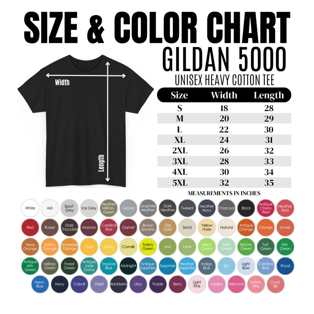 Heavy cotton Tee   Gildan
