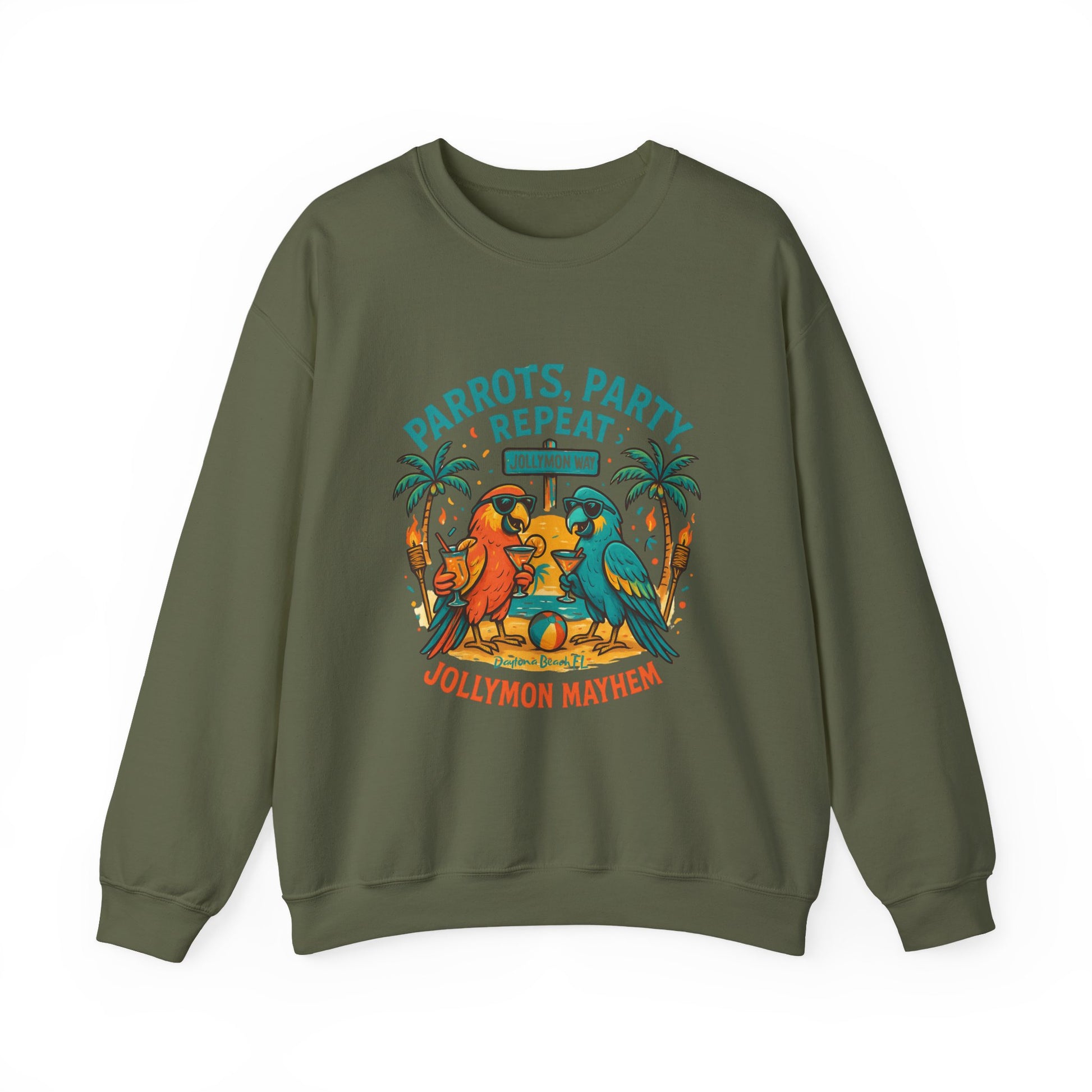 Jollymon Way   Crewneck Sweatshirt - Jimmy Buffet Style