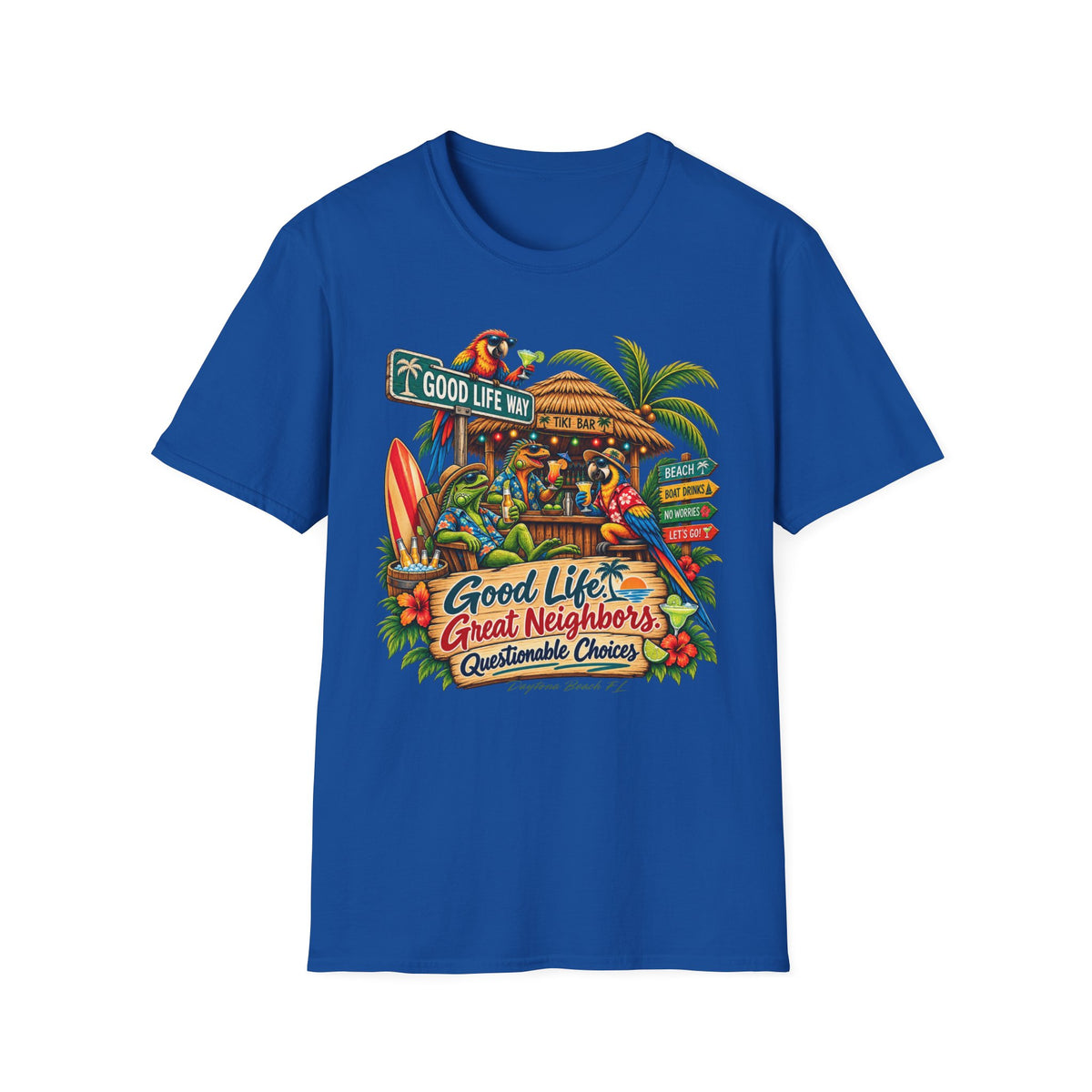 Good Life Way T-Shirt — Tropical Tiki Bar Beach Shirt