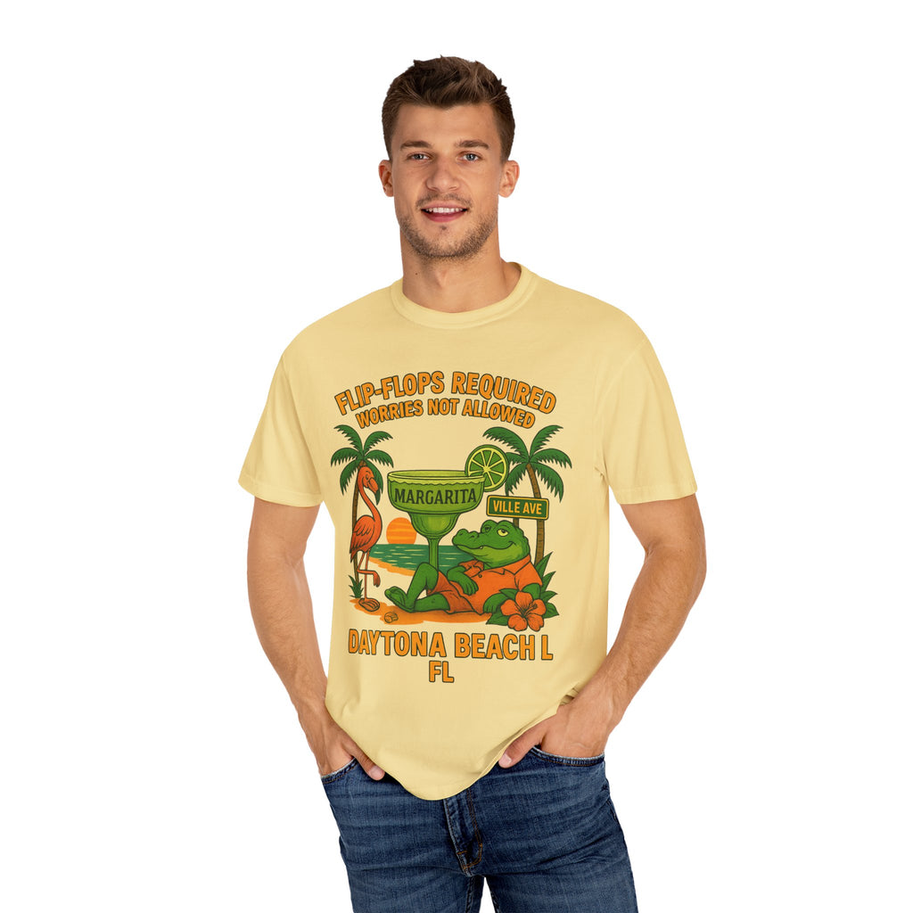 Margaritaville Ave    T-Shirt, Summer Vibes Tee, Beachwear, Vacation Shirt, Funny Graphic Tee, Unisex Casual Wear