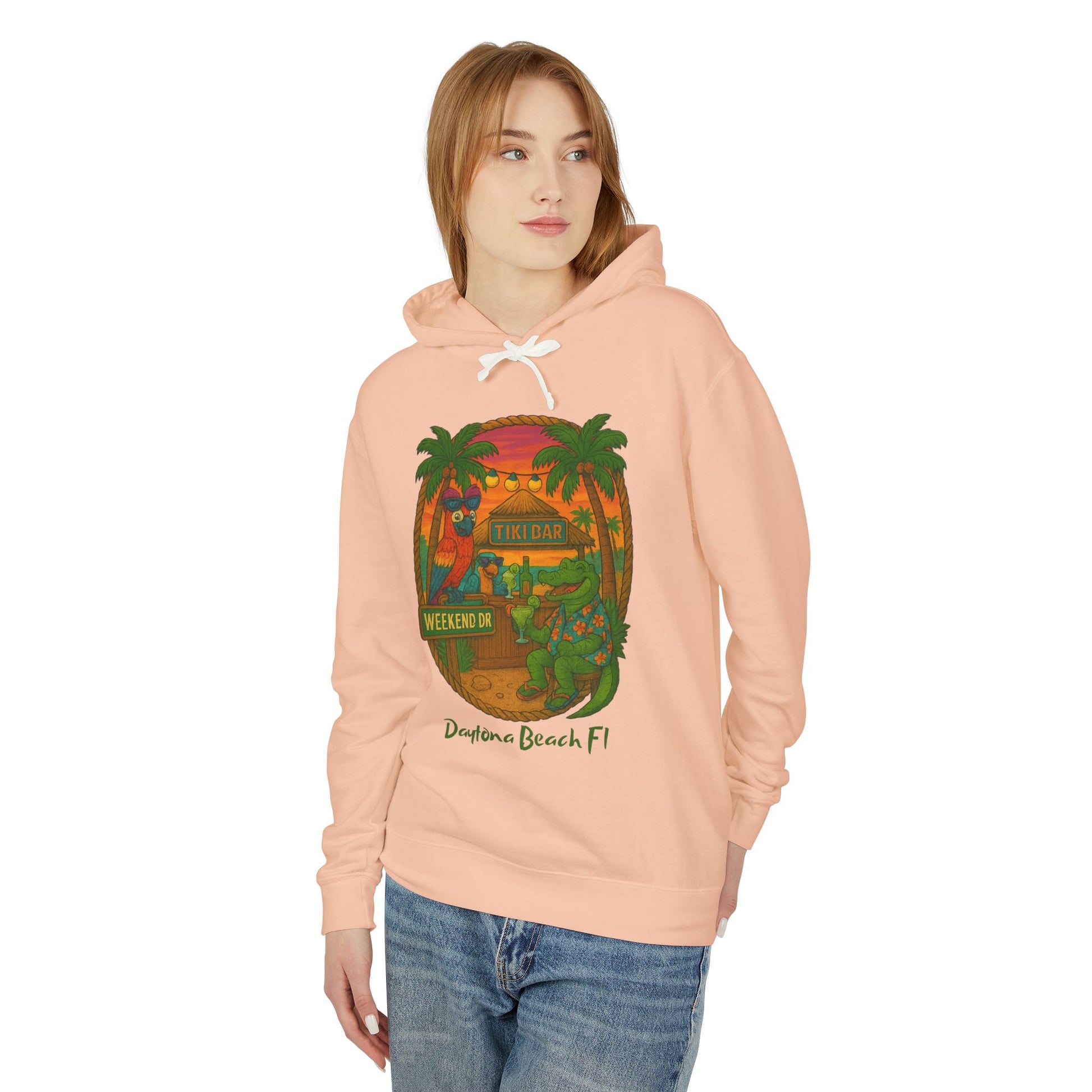 Weekend Dr   Lightweight Comfort Colors Hoodie - Jimmy Buffet Style