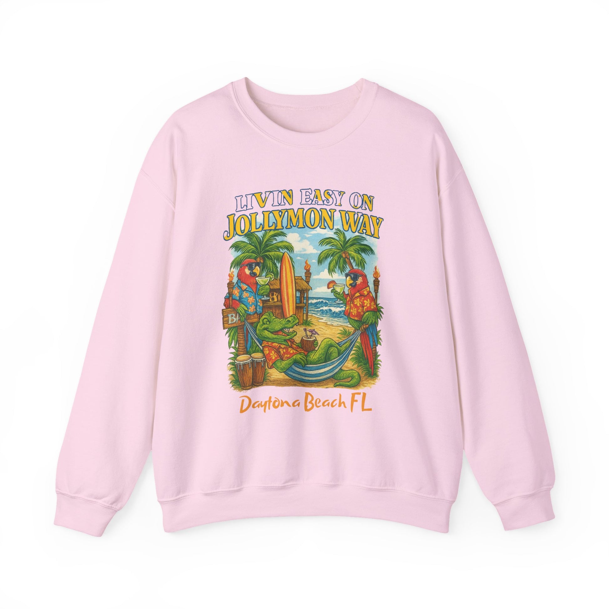 Jollymon Way   Crewneck Sweatshirt - Jimmy Buffet Style