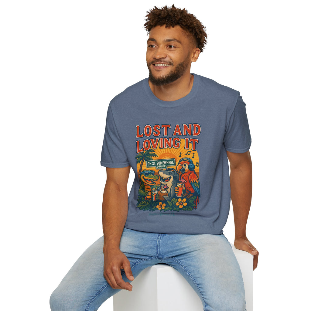 St Somewhere st Ring spun cotton T-Shirt — '