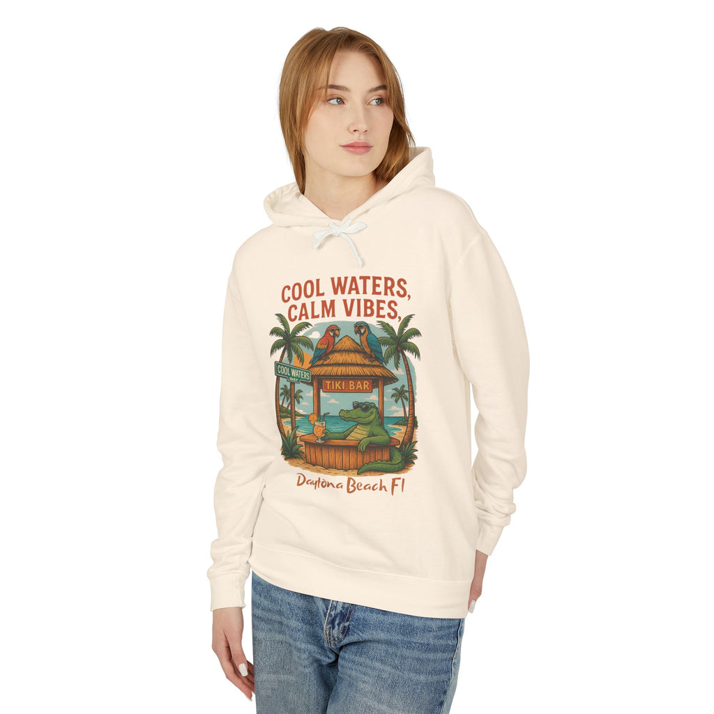 Cool Waters Way Lightweight Comfort Colors Hoodie - Jimmy Buffet Style