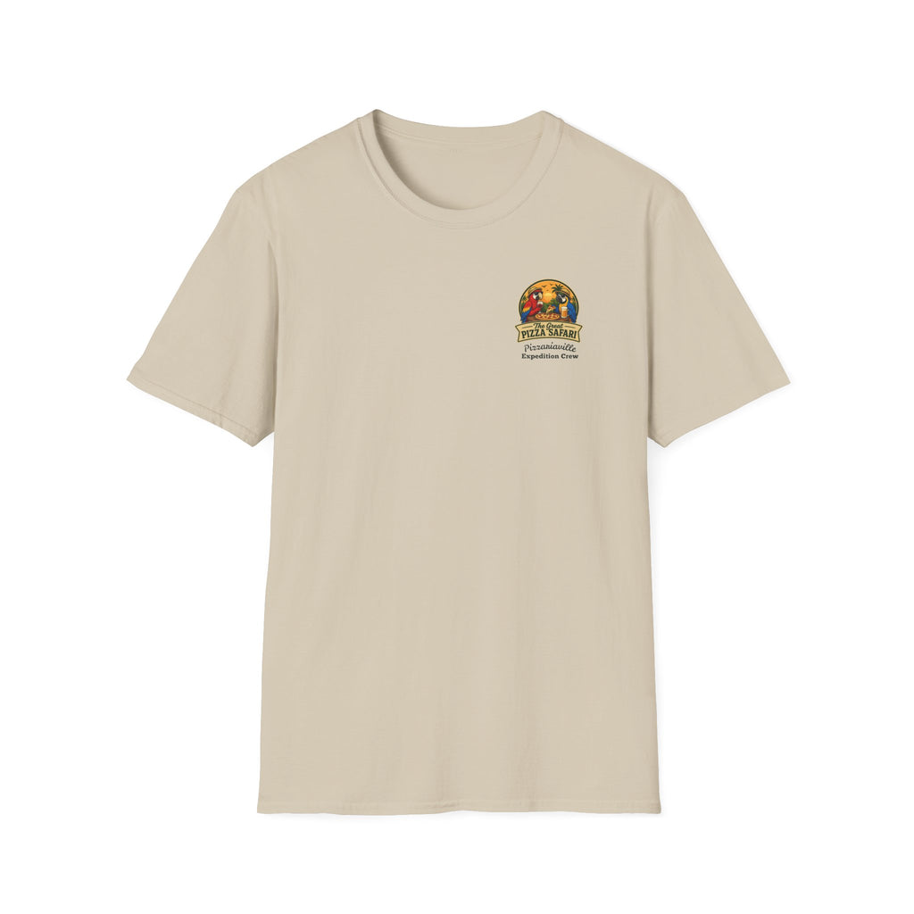T‑Shirt — "Pizza Safari" Retro Pizzeria Expedition Crew Graphic Tee