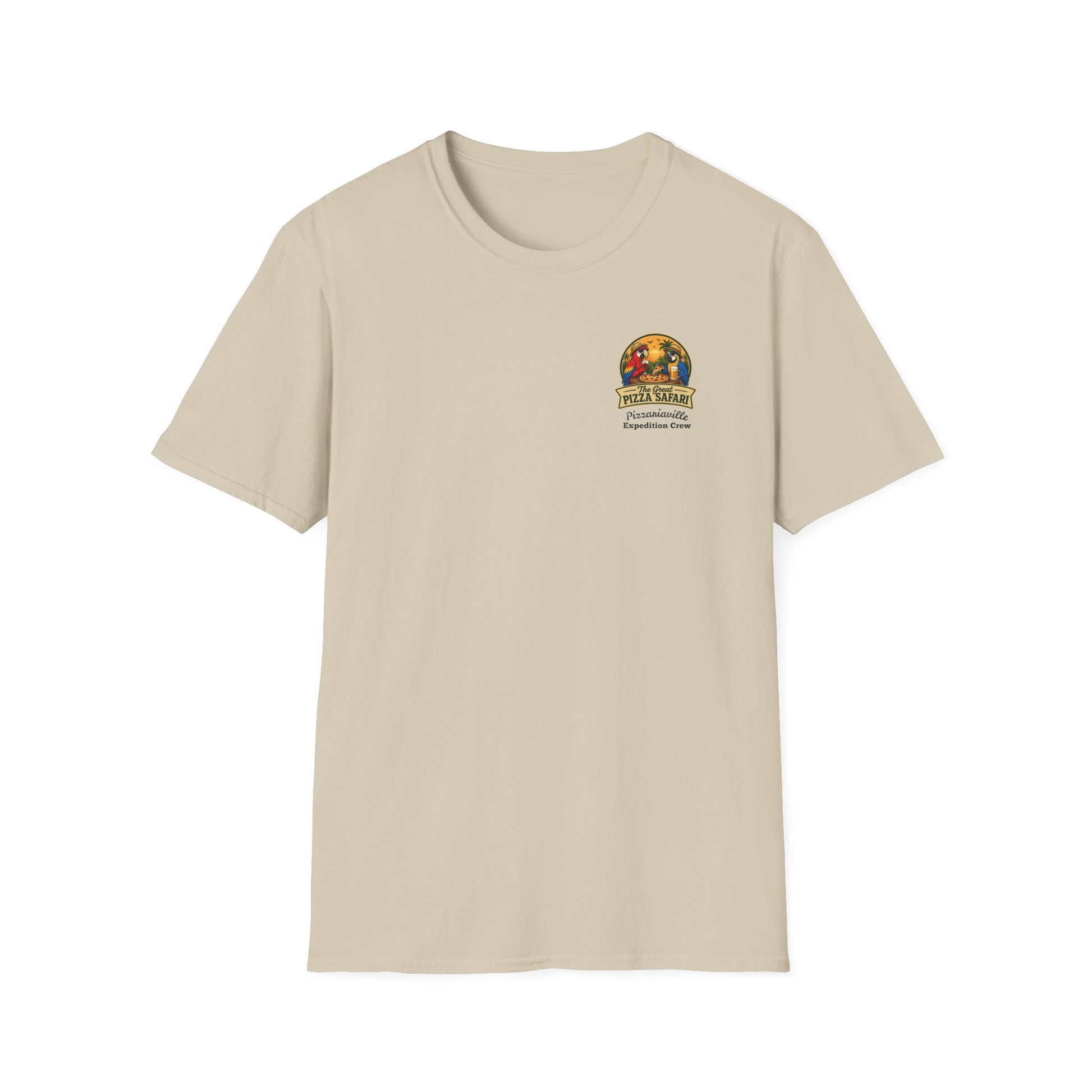 T‑Shirt — "Pizza Safari" Retro Pizzeria Expedition Crew Graphic Tee