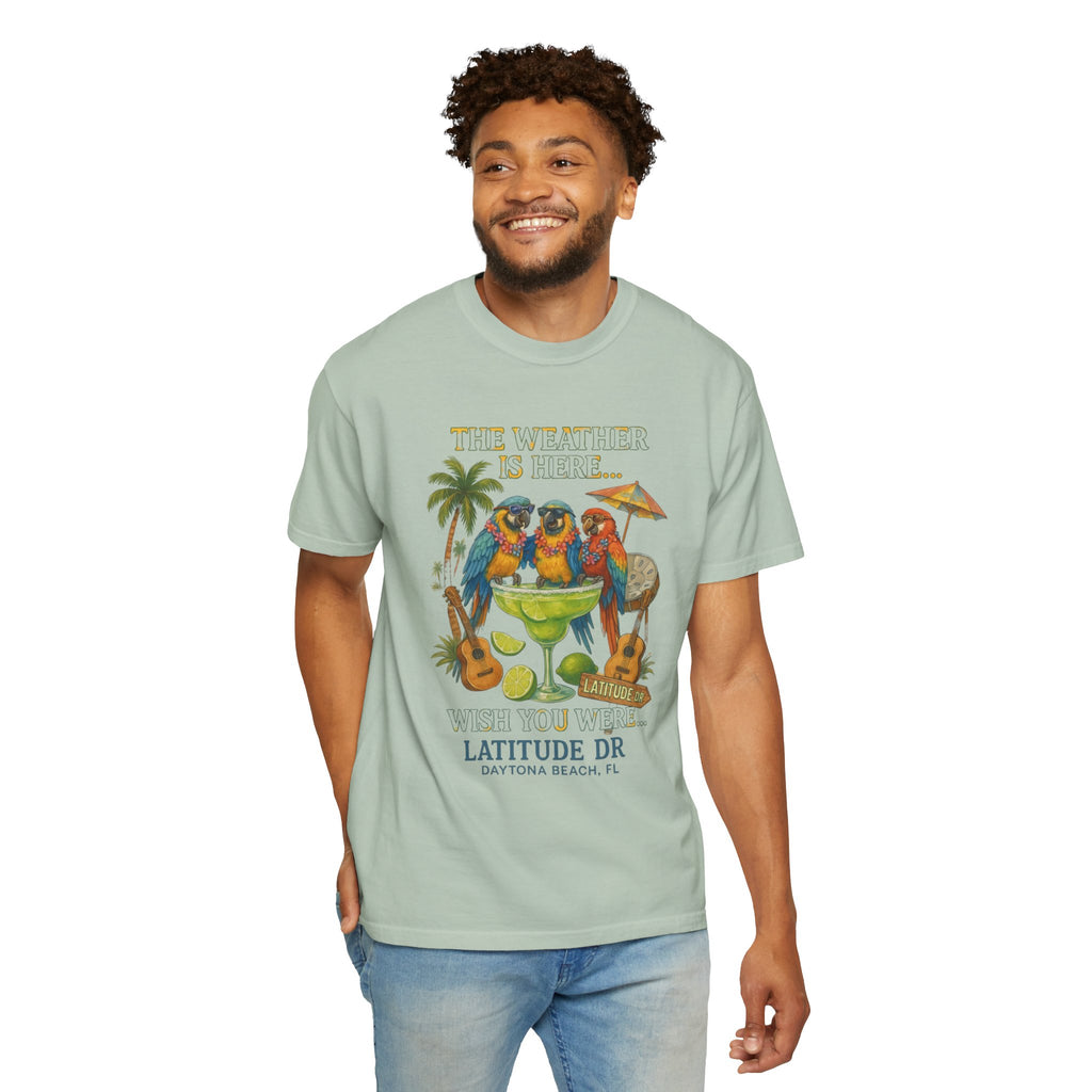 Latitude Dr    T-Shirt, Summer Vibes Tee, Beachwear, Vacation Shirt, Funny Graphic Tee, Unisex Casual Wear