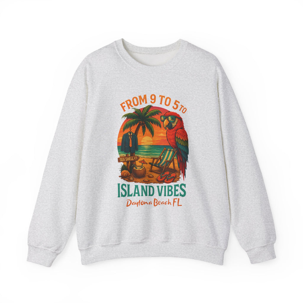 Sea Shell Ct  Crewneck Sweatshirt - Jimmy Buffet Style