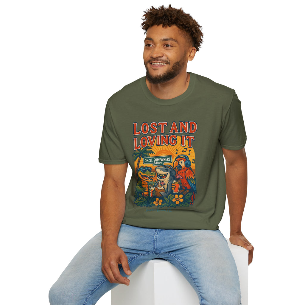 St Somewhere st Ring spun cotton T-Shirt — '