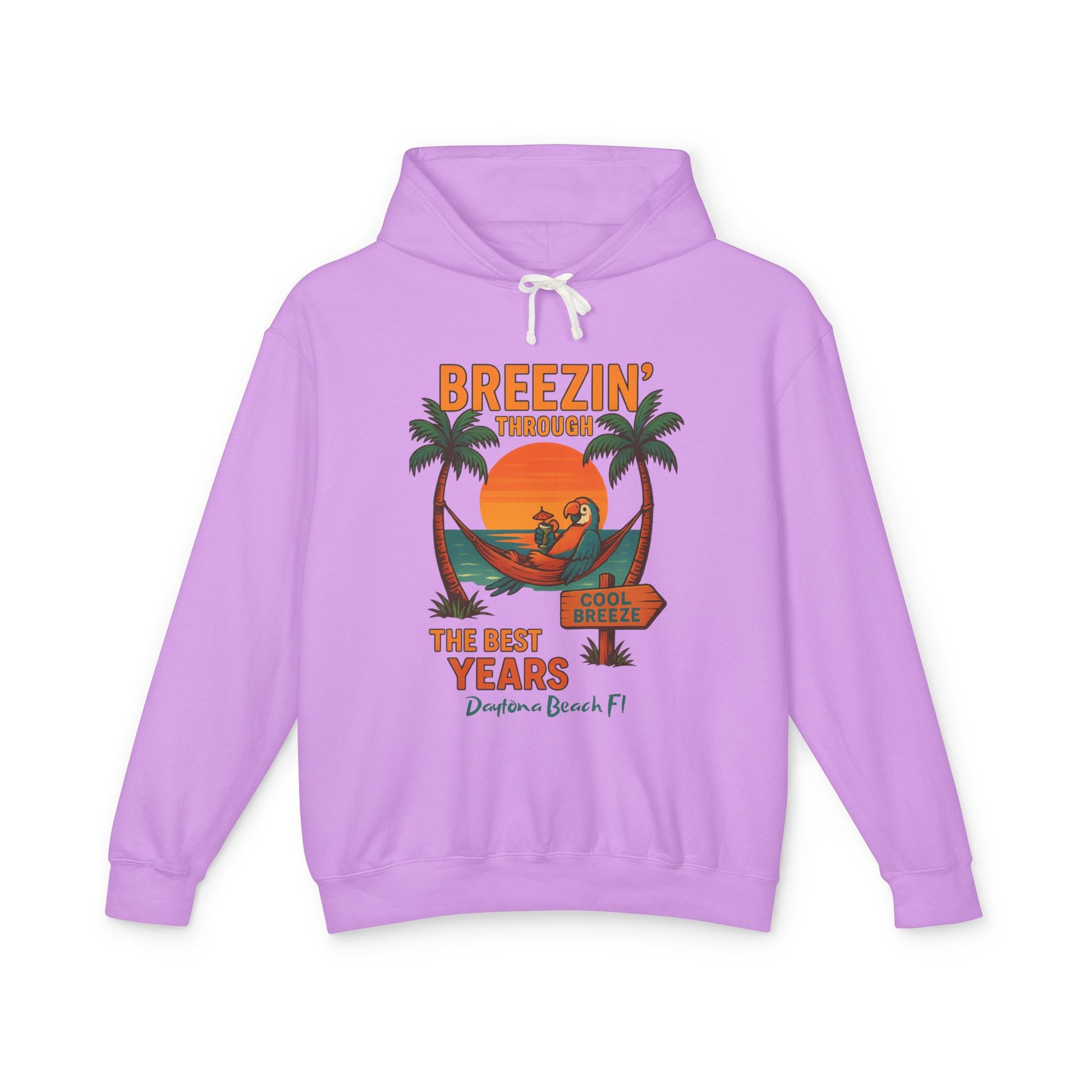 Cool Breeze dr  Lightweight Comfort Colors Hoodie - Jimmy Buffet Style