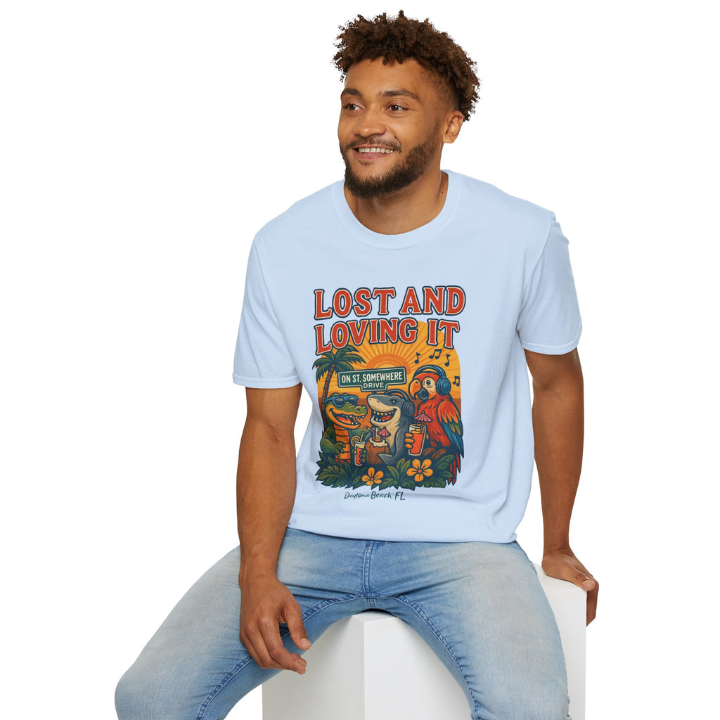 St Somewhere st Ring spun cotton T-Shirt — '