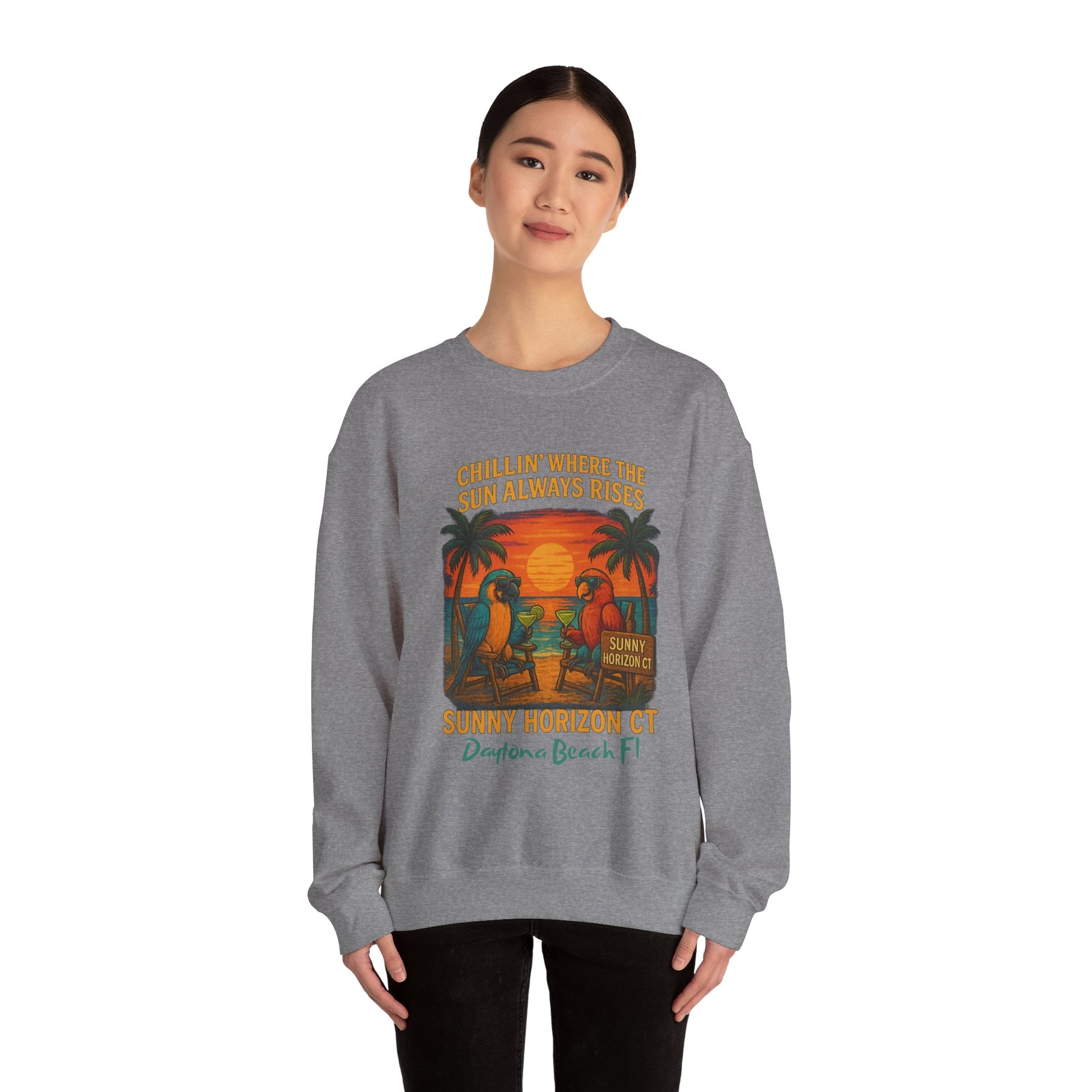 Sunny Horizon ct  Crewneck Sweatshirt - Jimmy Buffet Style