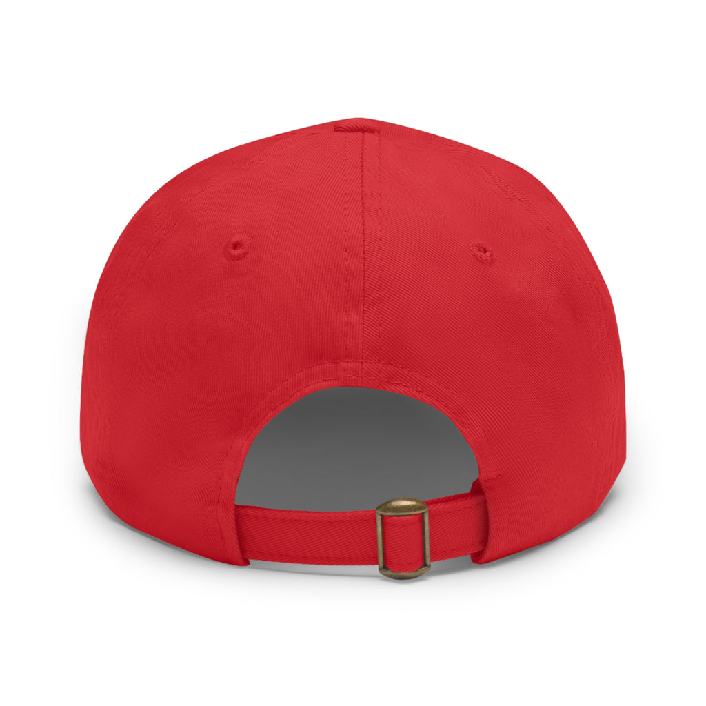 Dad Hat — Pizza Safari Expedition Crew Leather Patch
