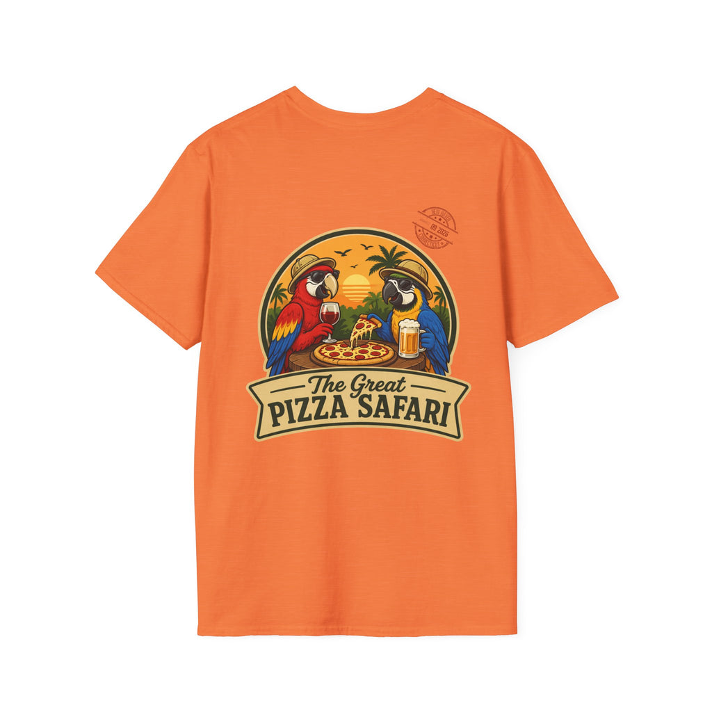 T‑Shirt — "Pizza Safari" Retro Pizzeria Expedition Crew Graphic Tee