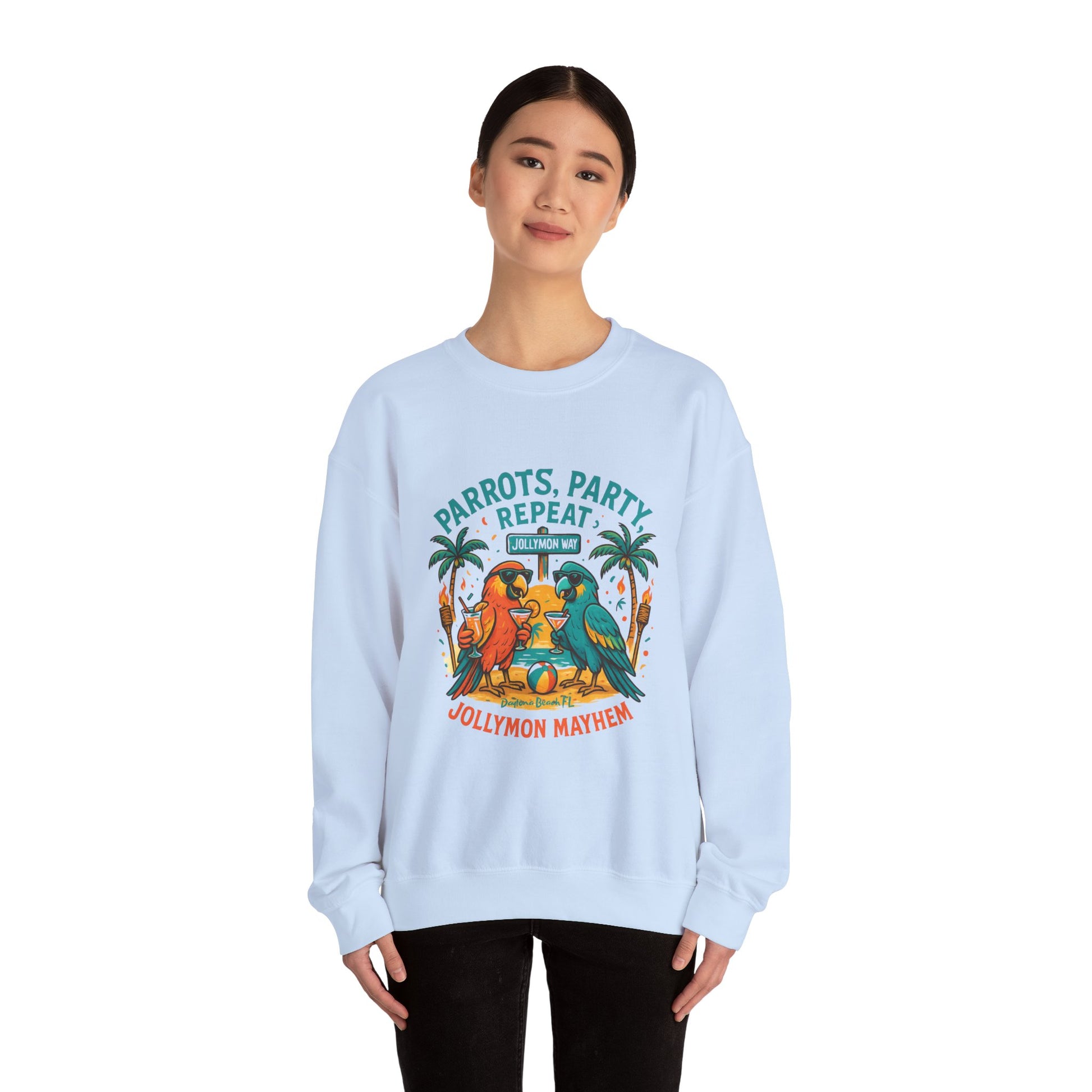 Jollymon Way   Crewneck Sweatshirt - Jimmy Buffet Style