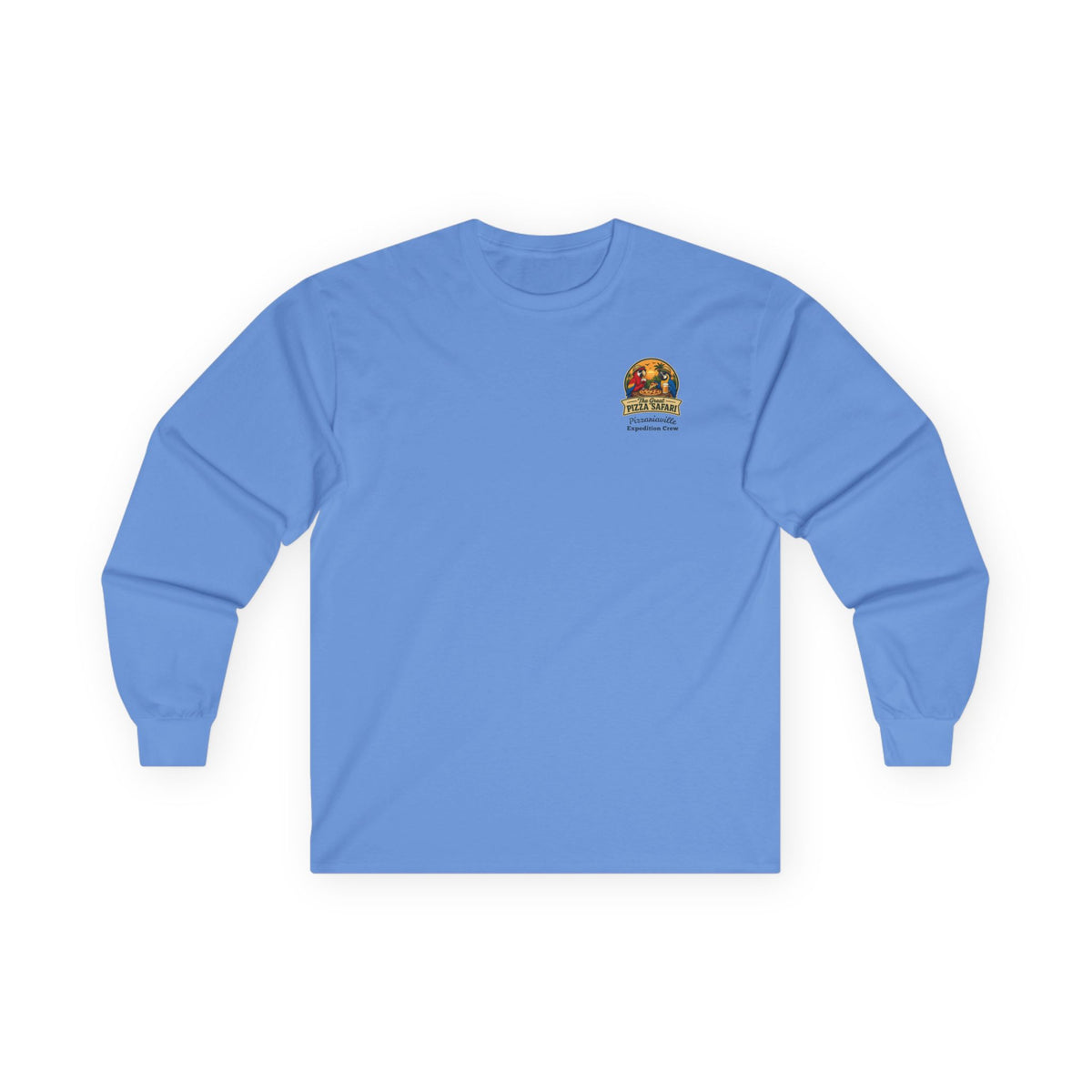 Long Sleeve Tee — The Great Pizza Safari Graphic Shirt