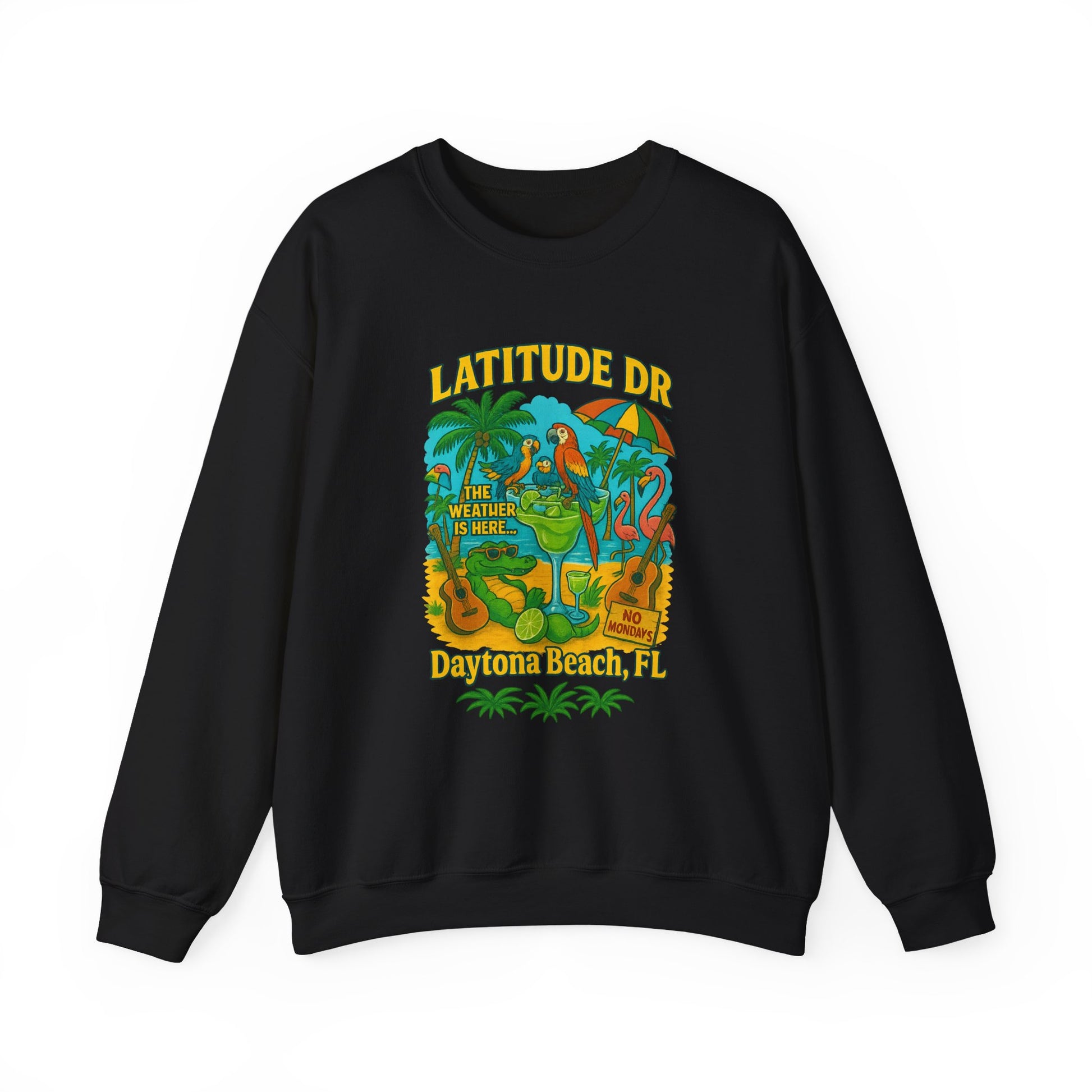 Latitude  Ave Crewneck Sweatshirt - Jimmy Buffet Style