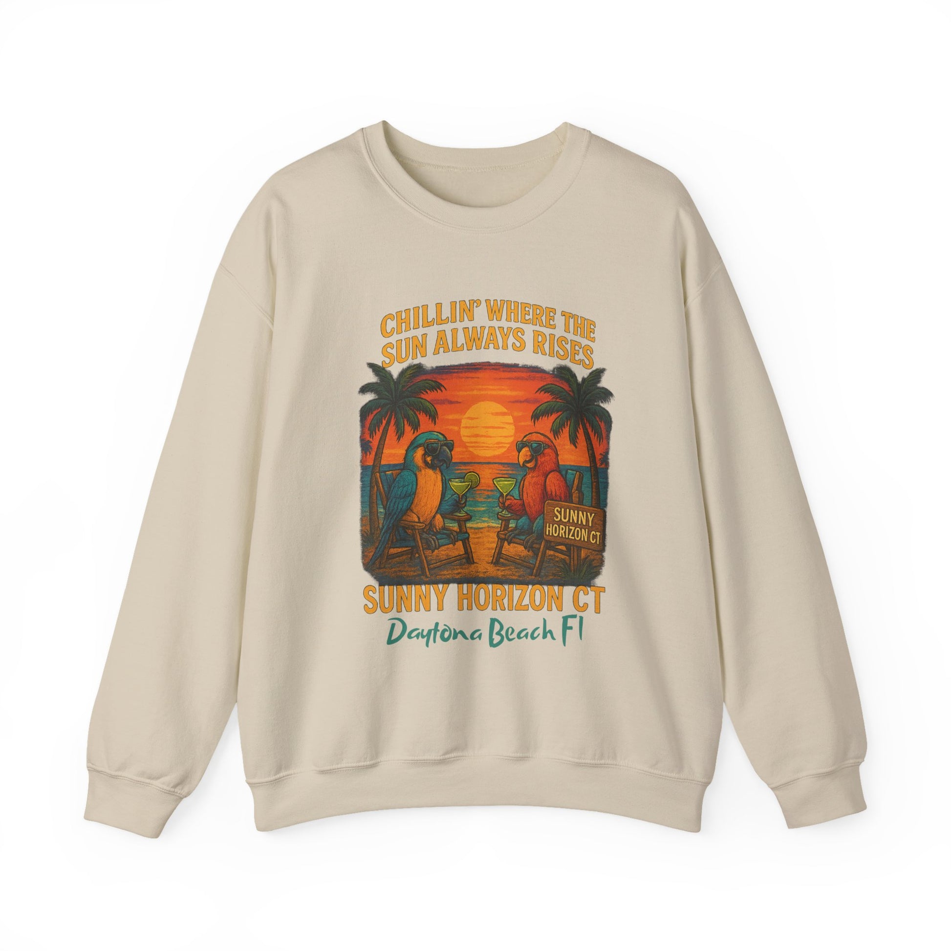 Sunny Horizon ct  Crewneck Sweatshirt - Jimmy Buffet Style